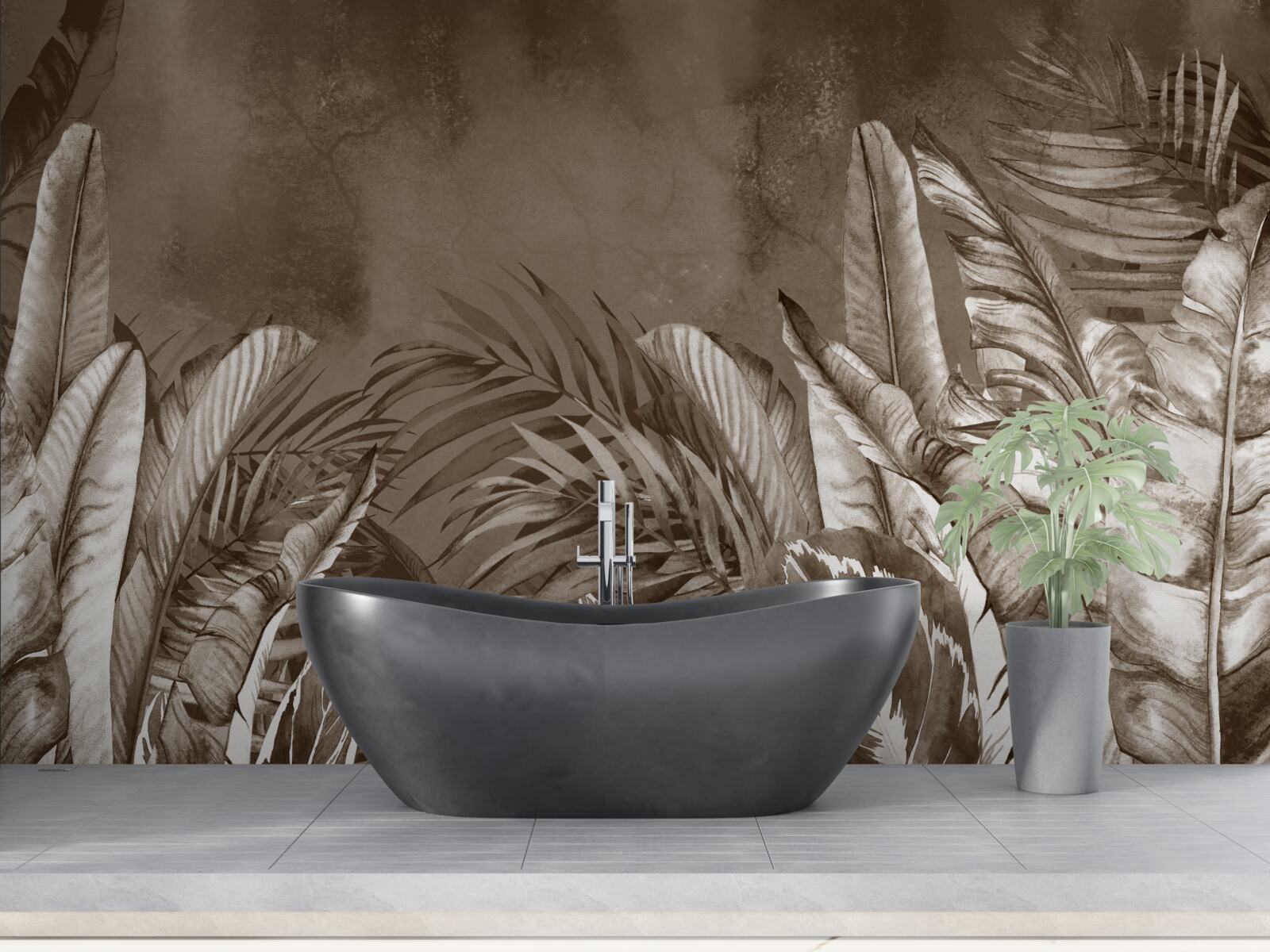 Fototapeta las deszczowy czeka na deszcz