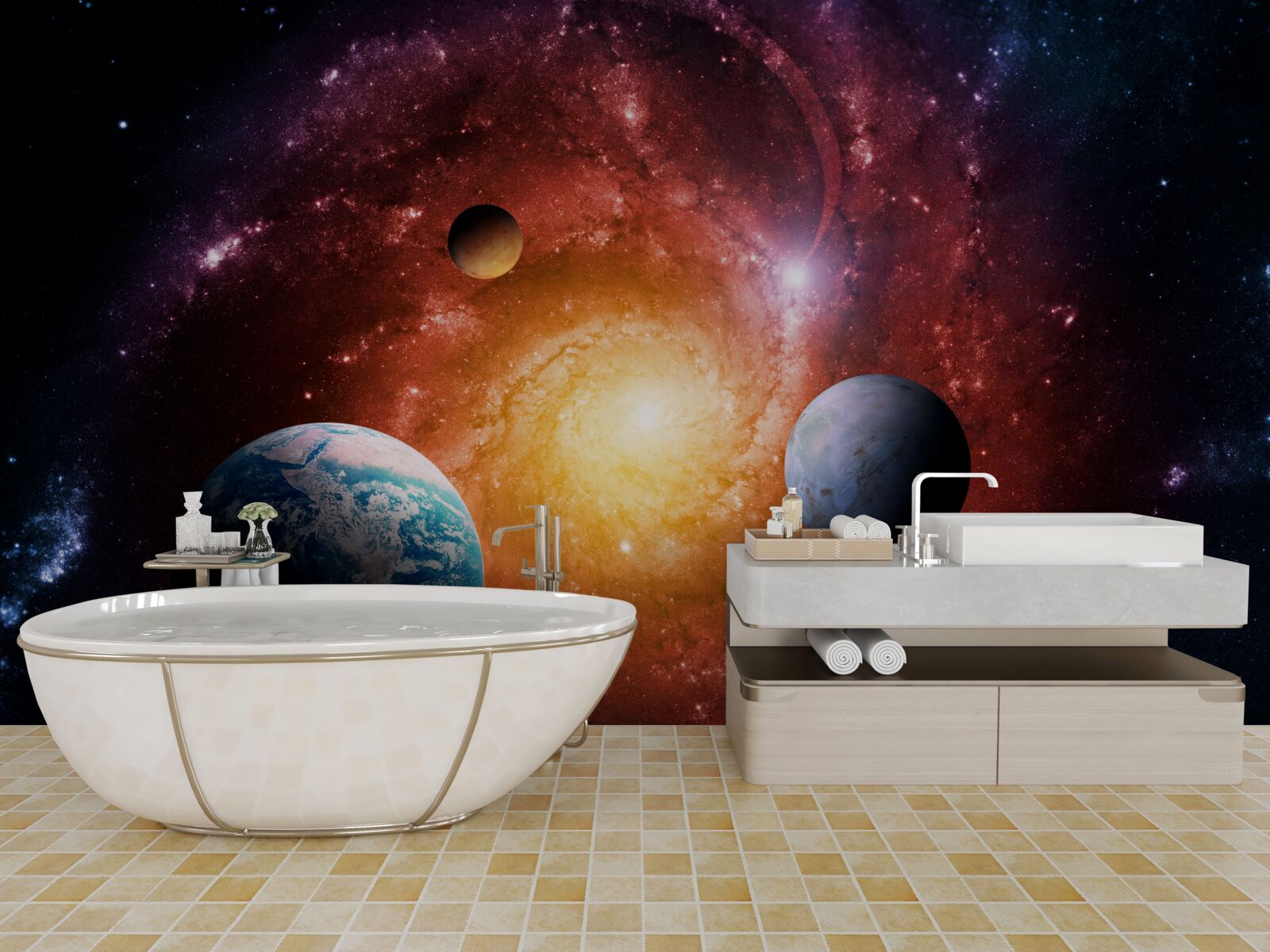 Fototapeta nieograniczone przestrzenie wszechświata