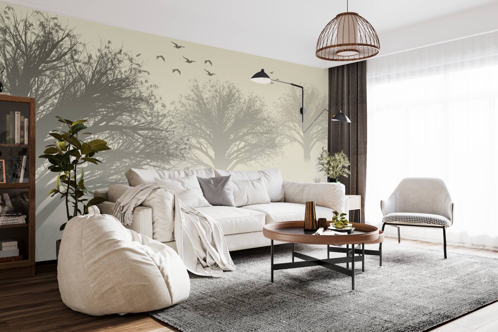 Fototapeta ptaki odlatują na zimę