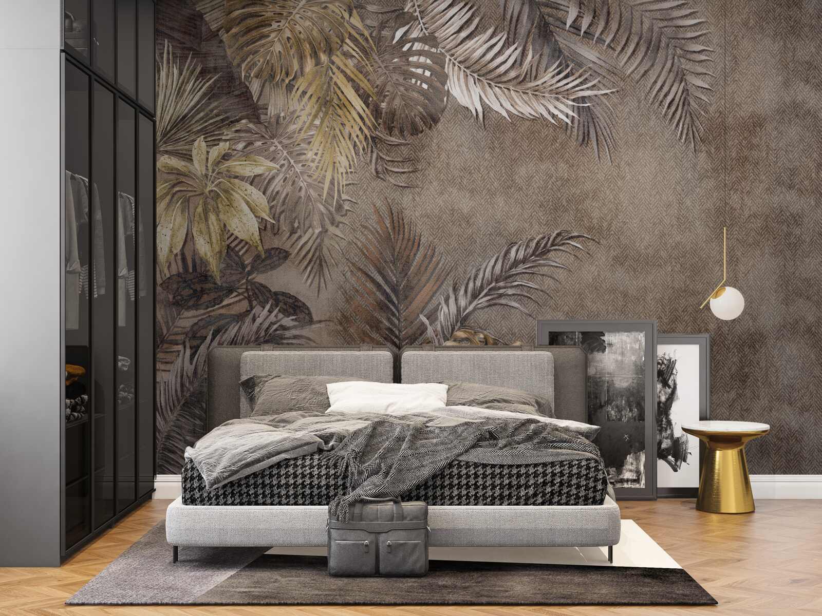 Fototapeta nocne tropiki pod szelestem liści