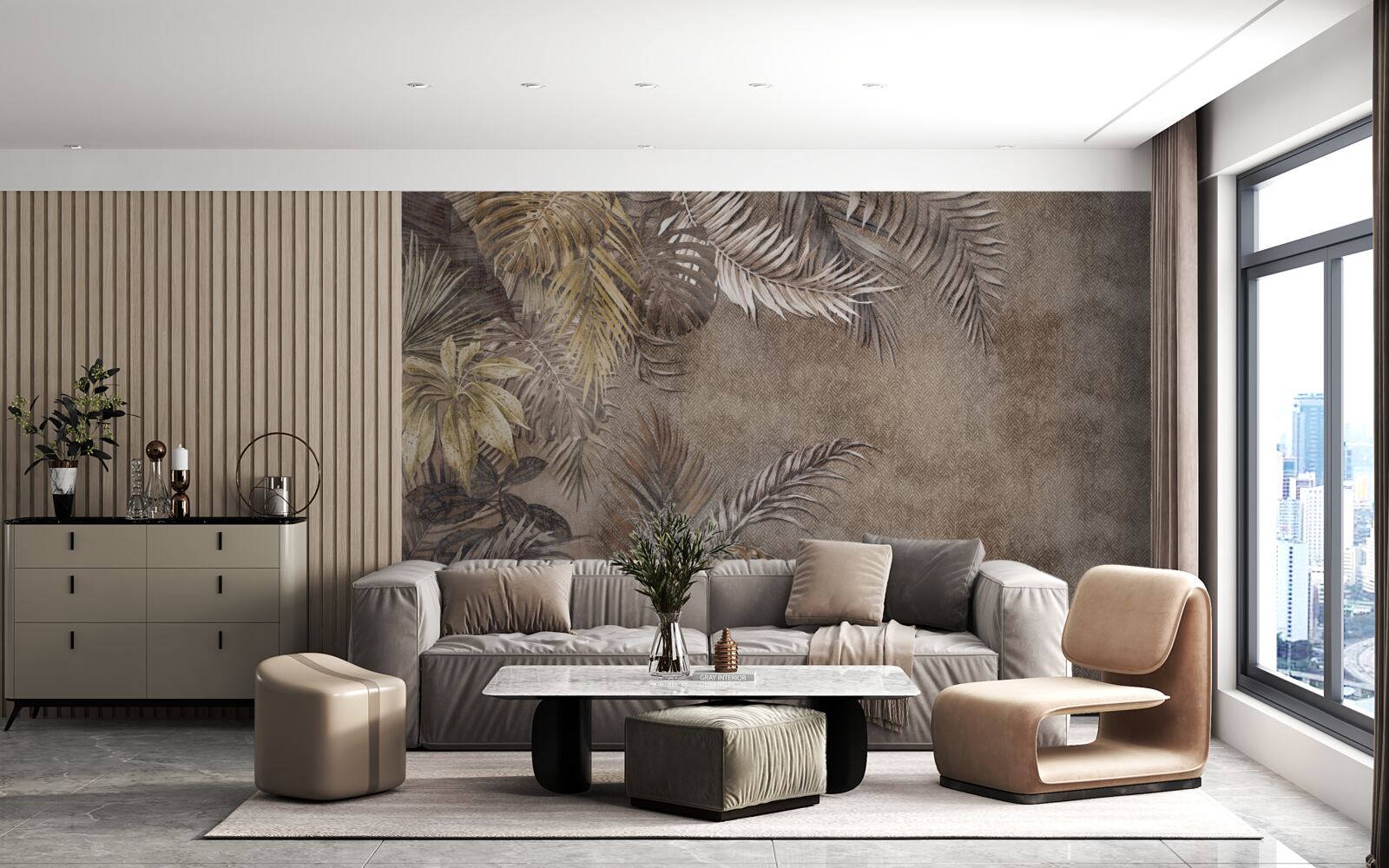 Fototapeta nocne tropiki pod szelestem liści