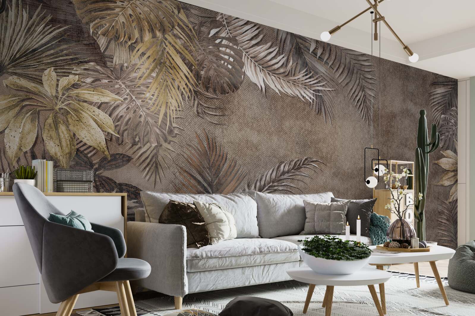 Fototapeta nocne tropiki pod szelestem liści