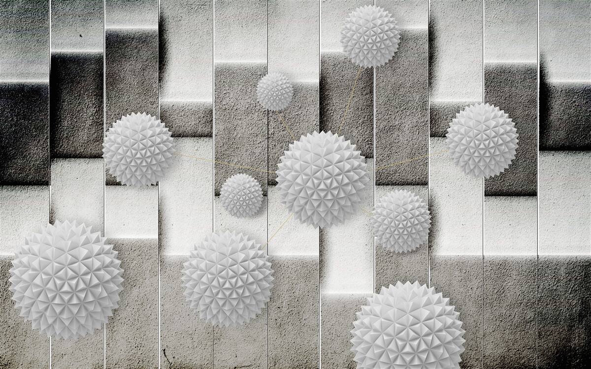 Fototapeta geometria i spiczaste kształty