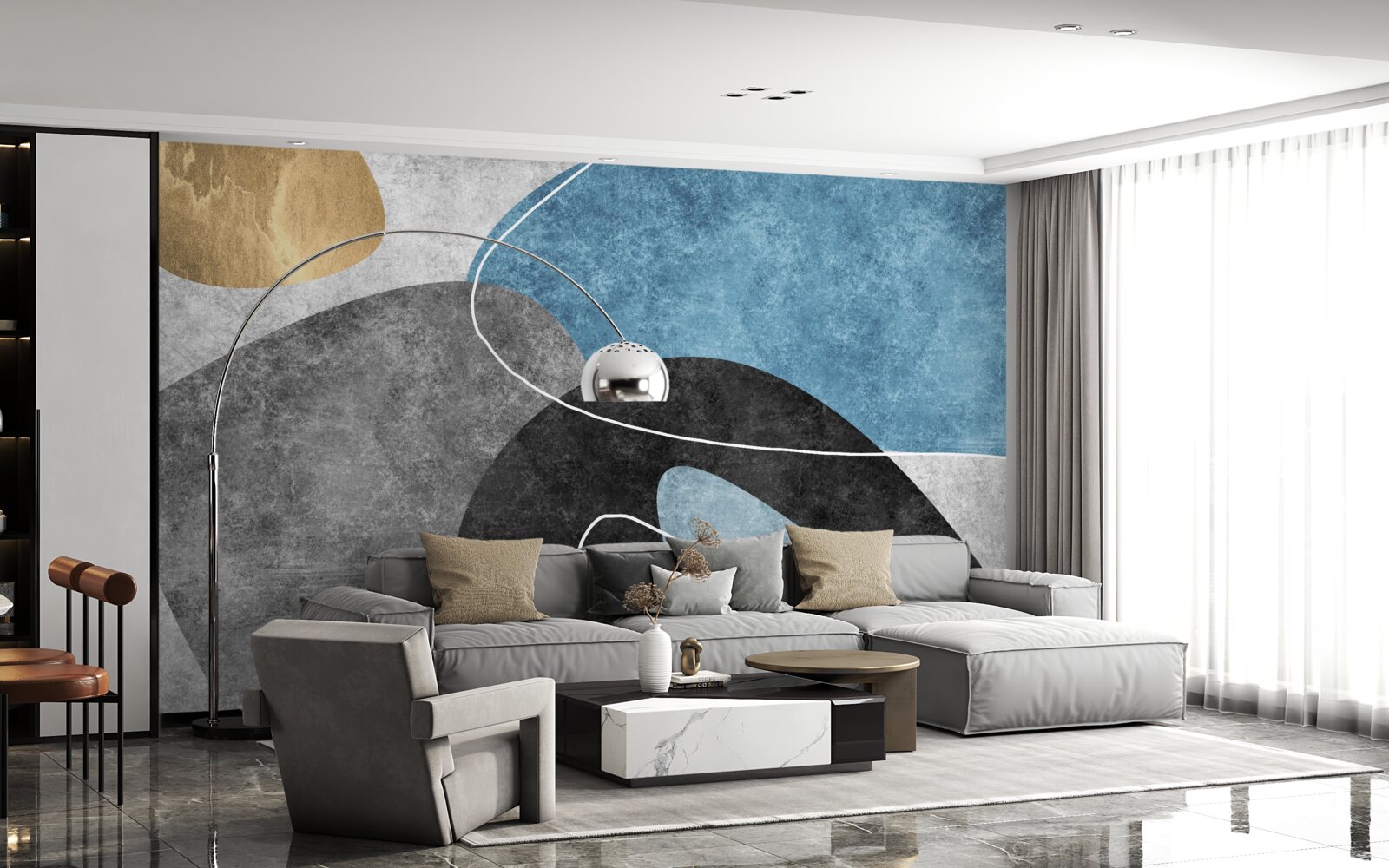 Fototapeta pastelowe odcienie marmuru