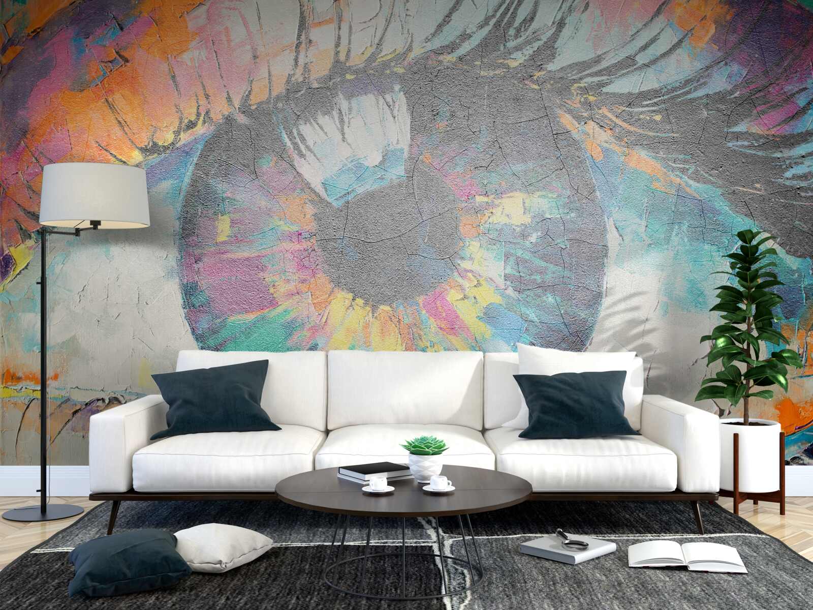 Fototapeta zbliżenie źrenicy oka