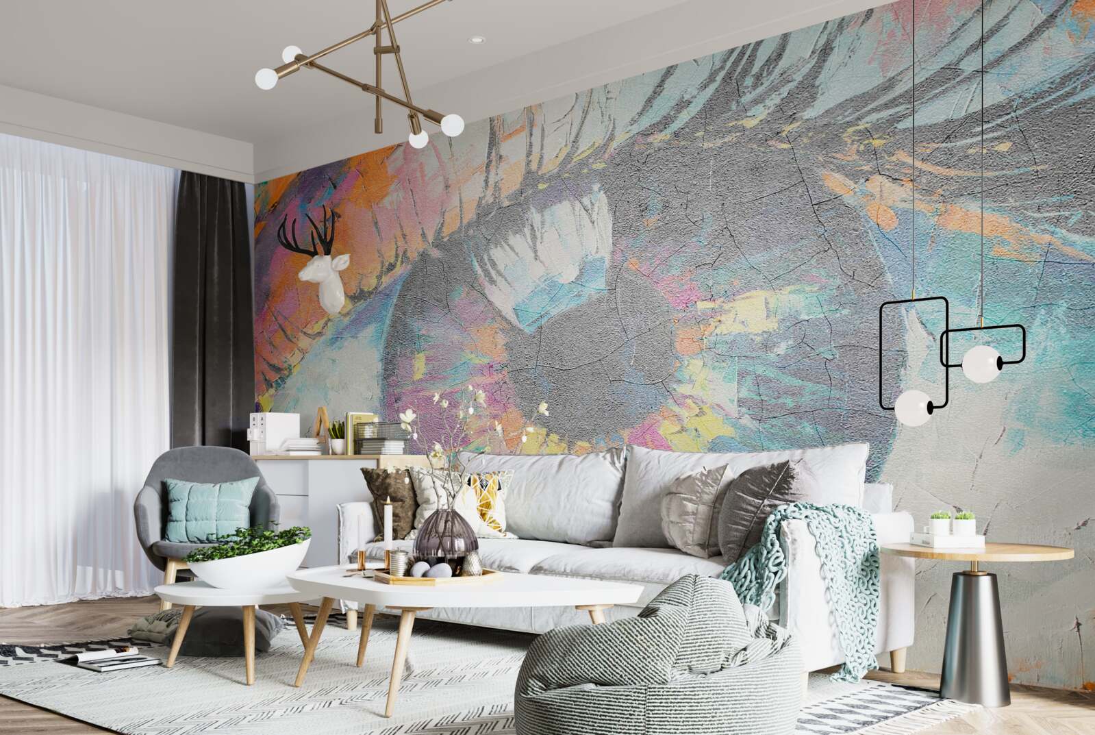 Fototapeta zbliżenie źrenicy oka