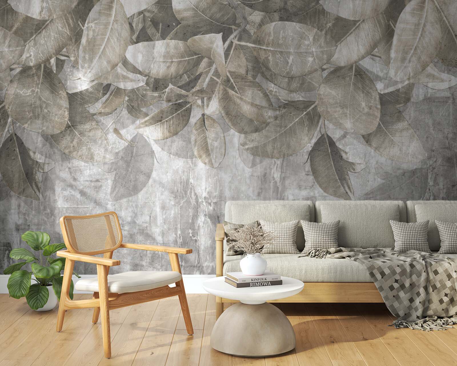 Fototapeta liście eukaliptusa opadają na ziemię