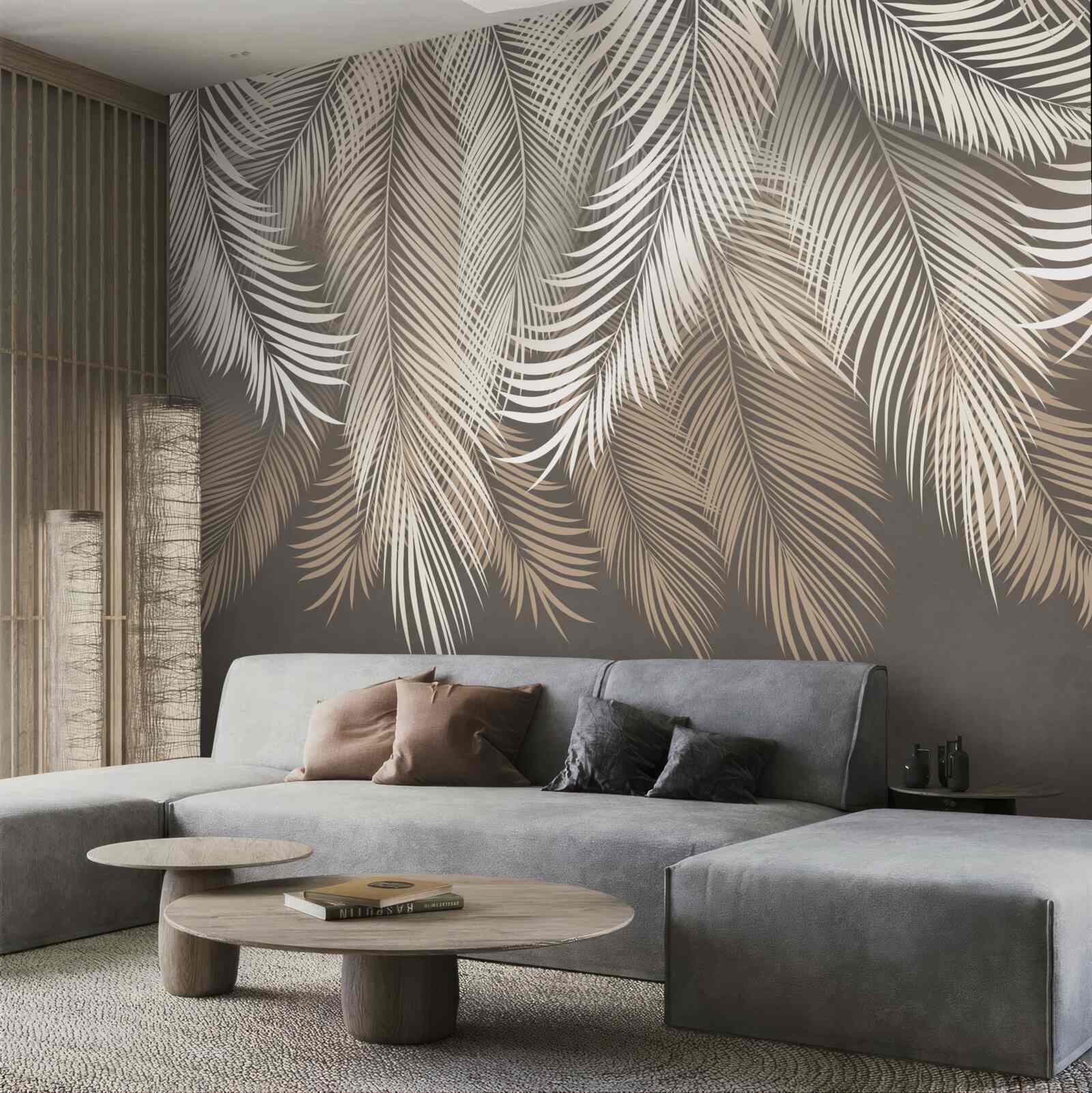 Fototapeta liście paproci, wydłużone