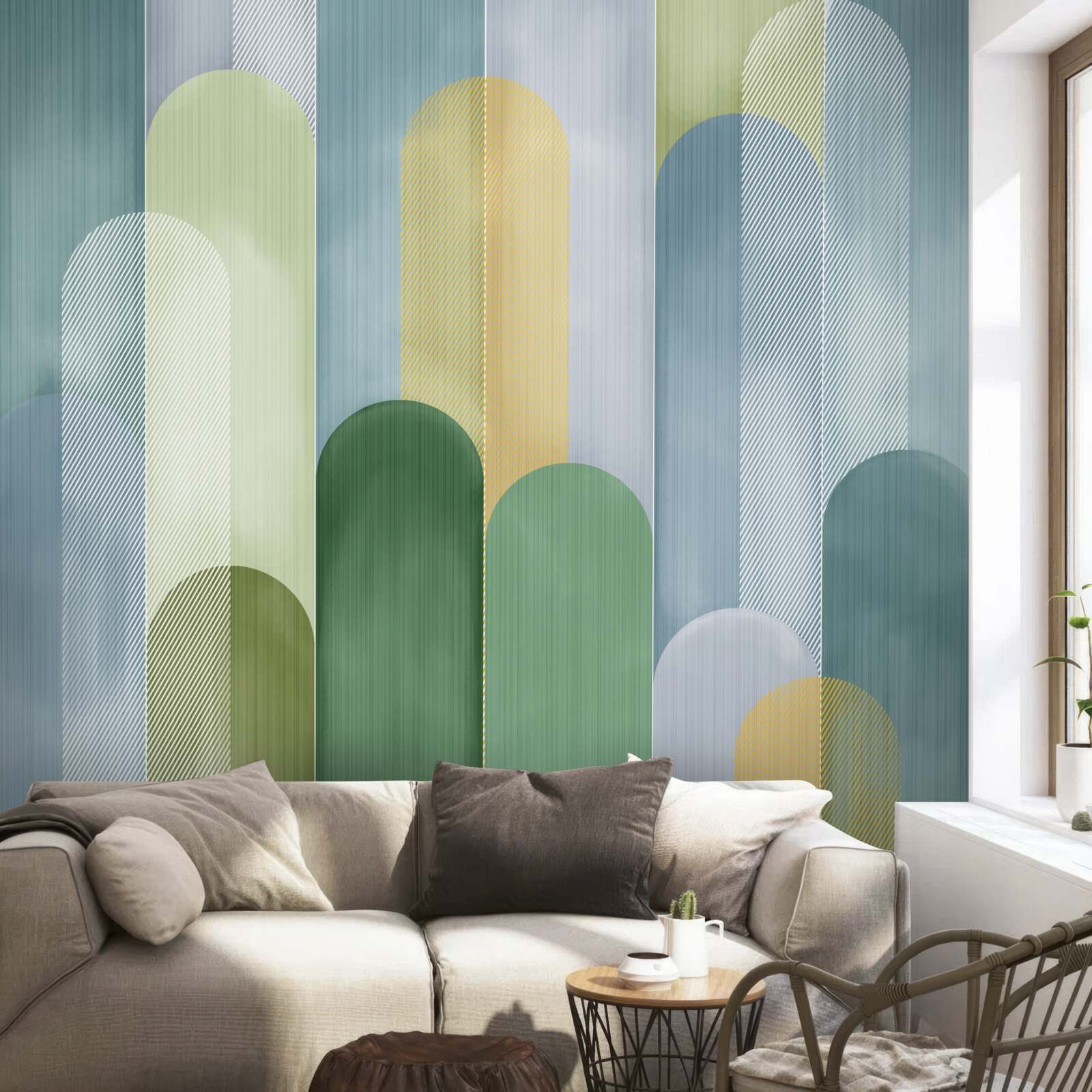 Fototapeta abstrakcyjne linie pionowe