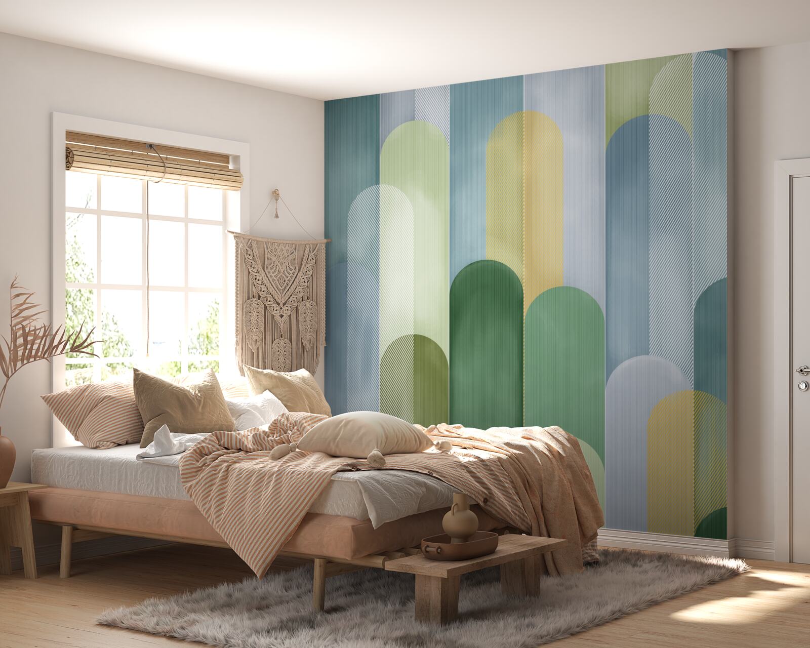 Fototapeta abstrakcyjne linie pionowe