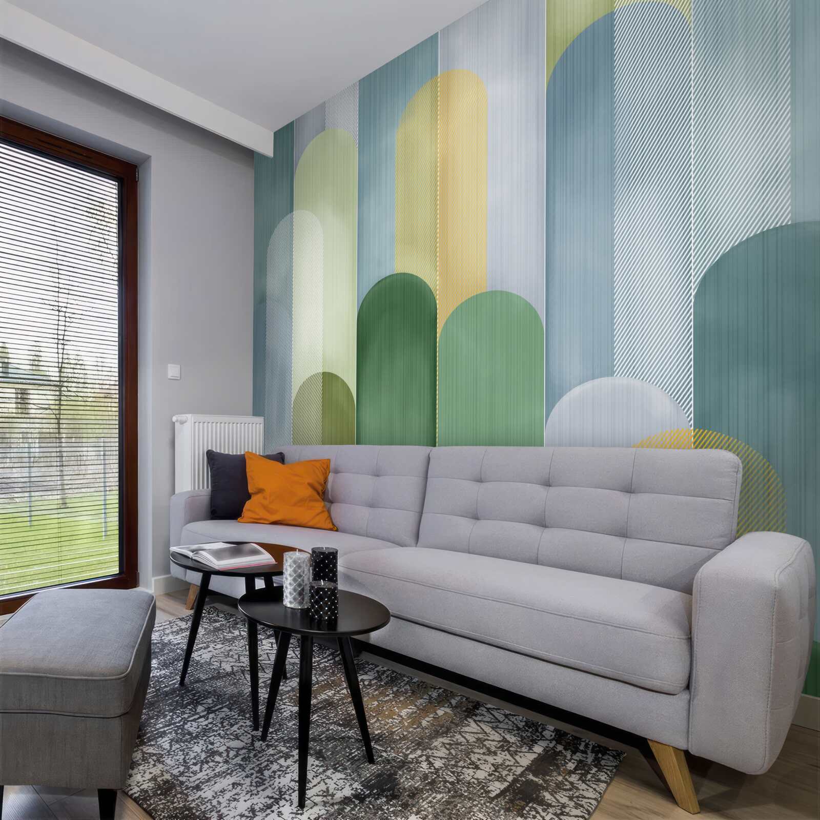 Fototapeta abstrakcyjne linie pionowe