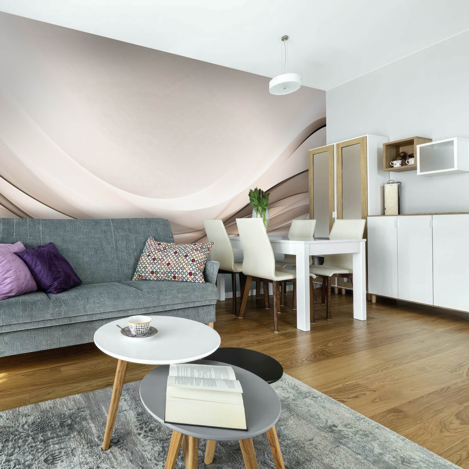 Fototapeta gładkie krzywizny jedwabiu