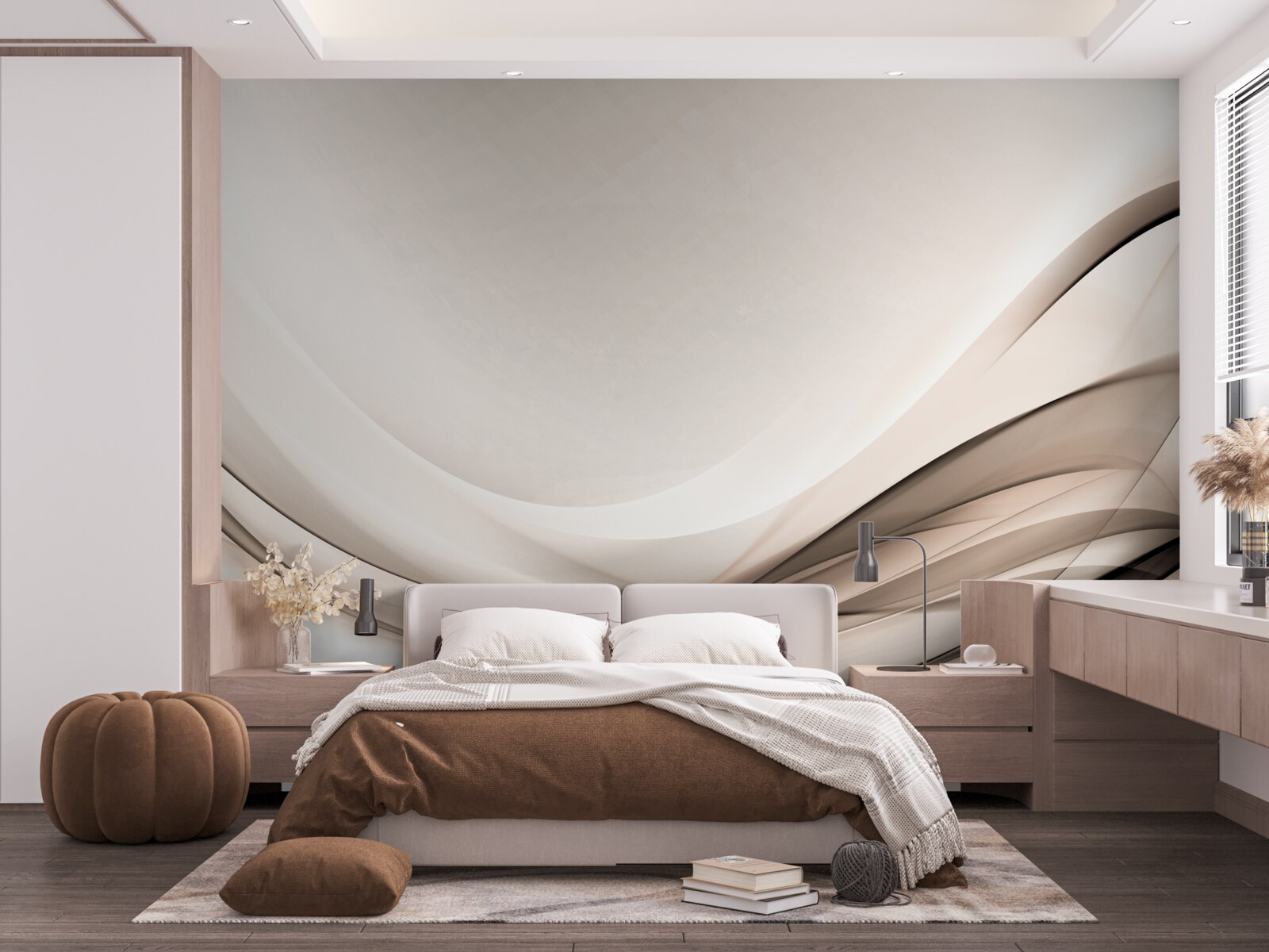 Fototapeta gładkie krzywizny jedwabiu