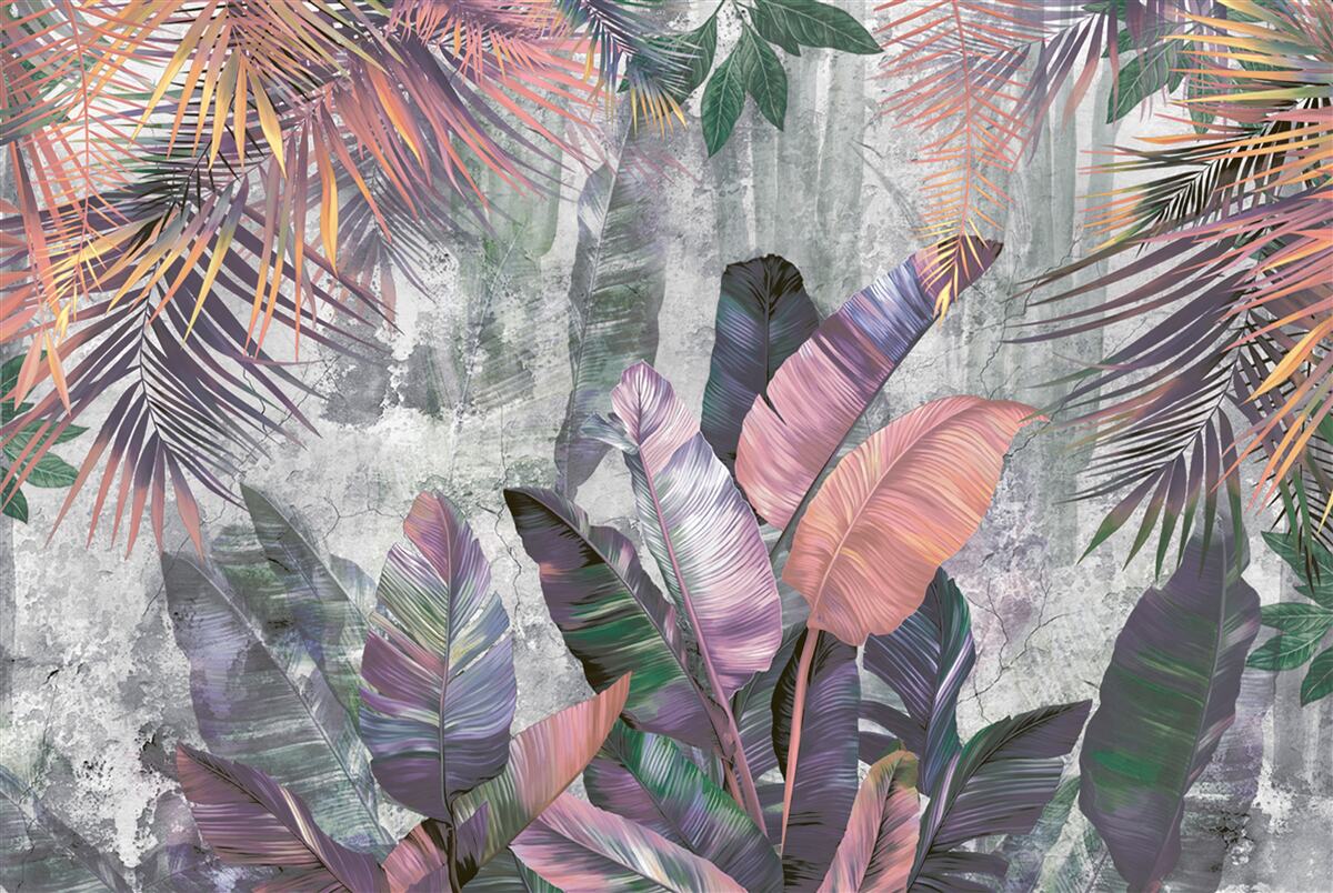 Fototapeta bujne tropiki podczas ulewy