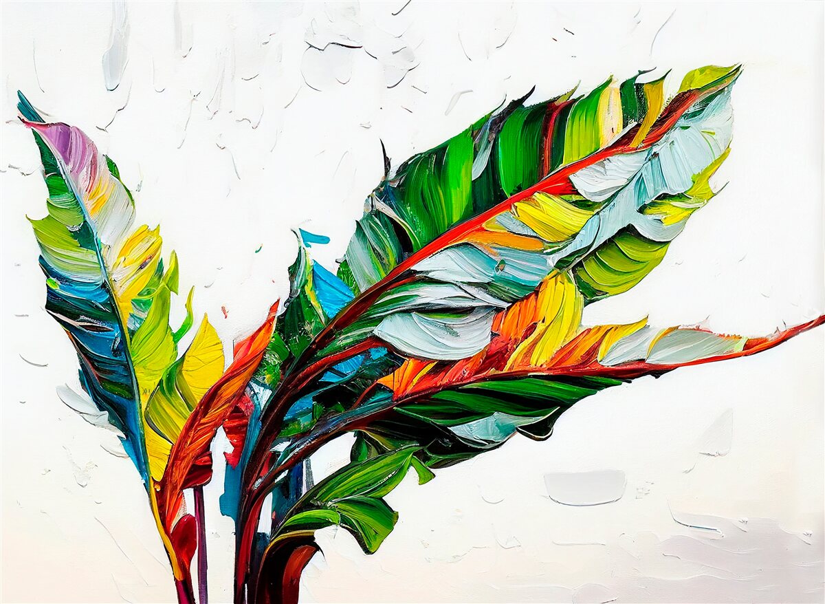 Fototapeta arkusze pomalowane na jasne kolory