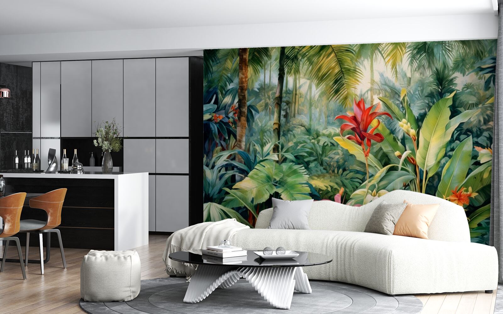 Fototapeta niesamowita różnorodność tropikalnej flory