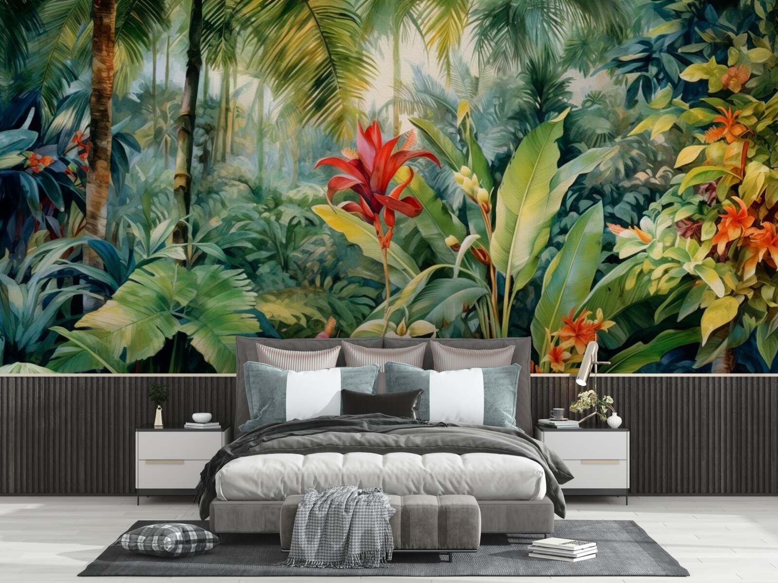 Fototapeta niesamowita różnorodność tropikalnej flory