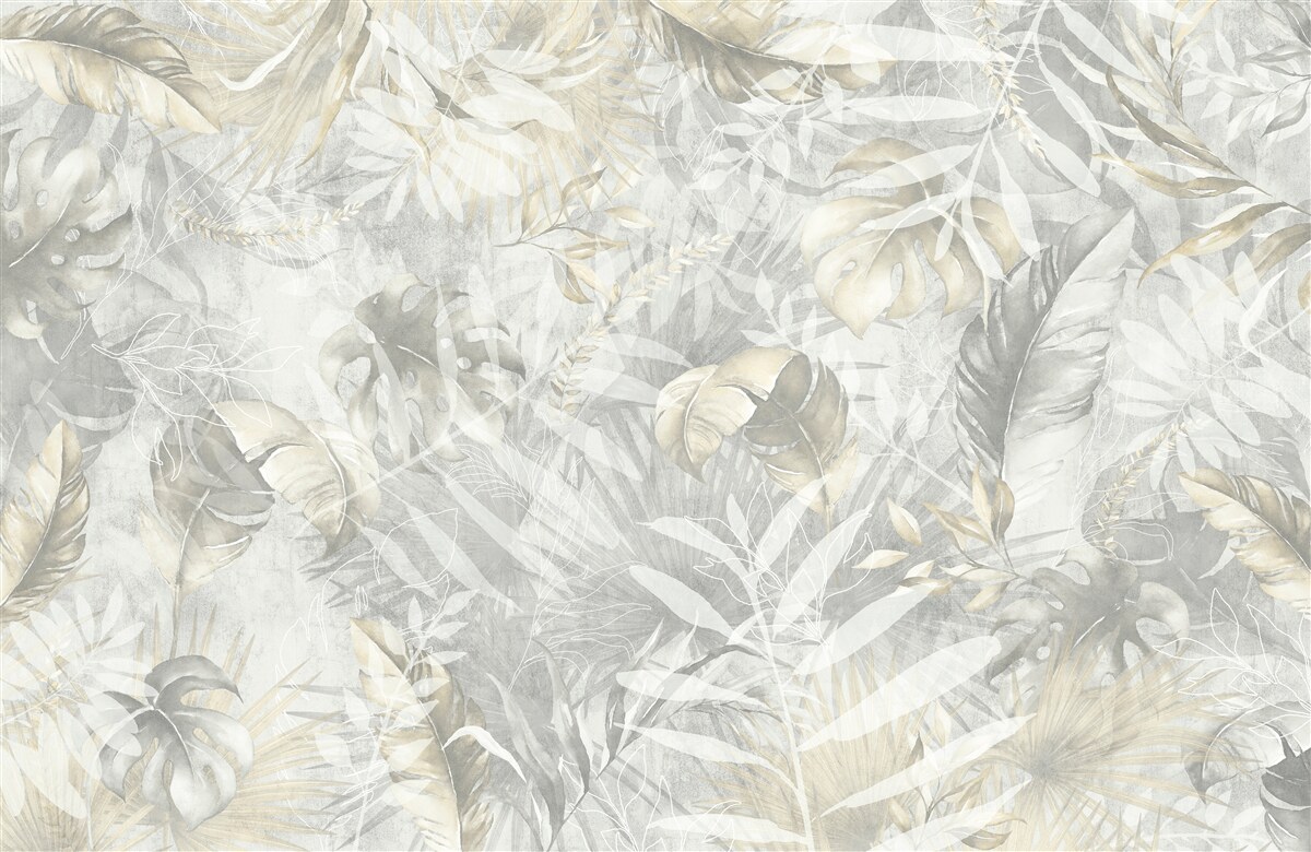 Fototapeta obfitość roślin w dżungli