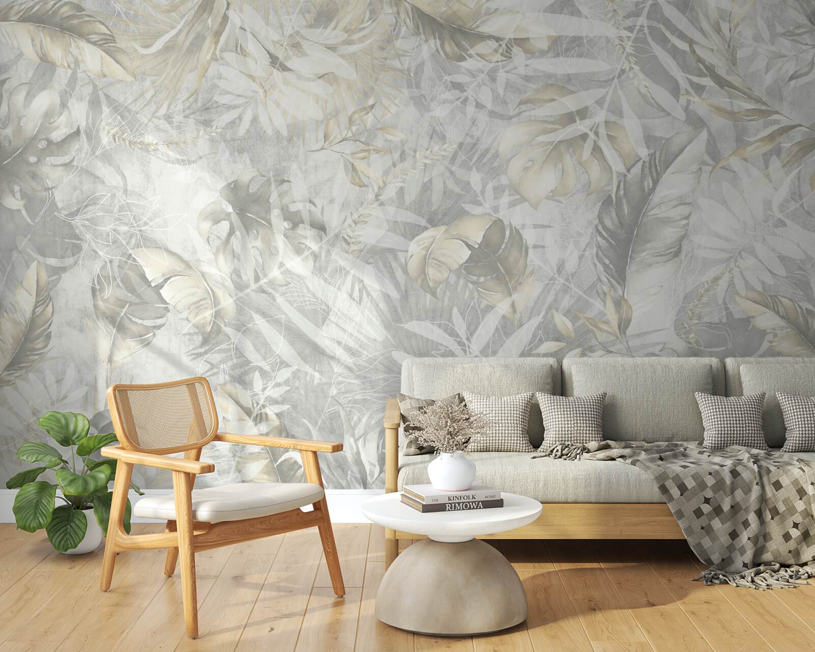 Fototapeta obfitość roślin w dżungli