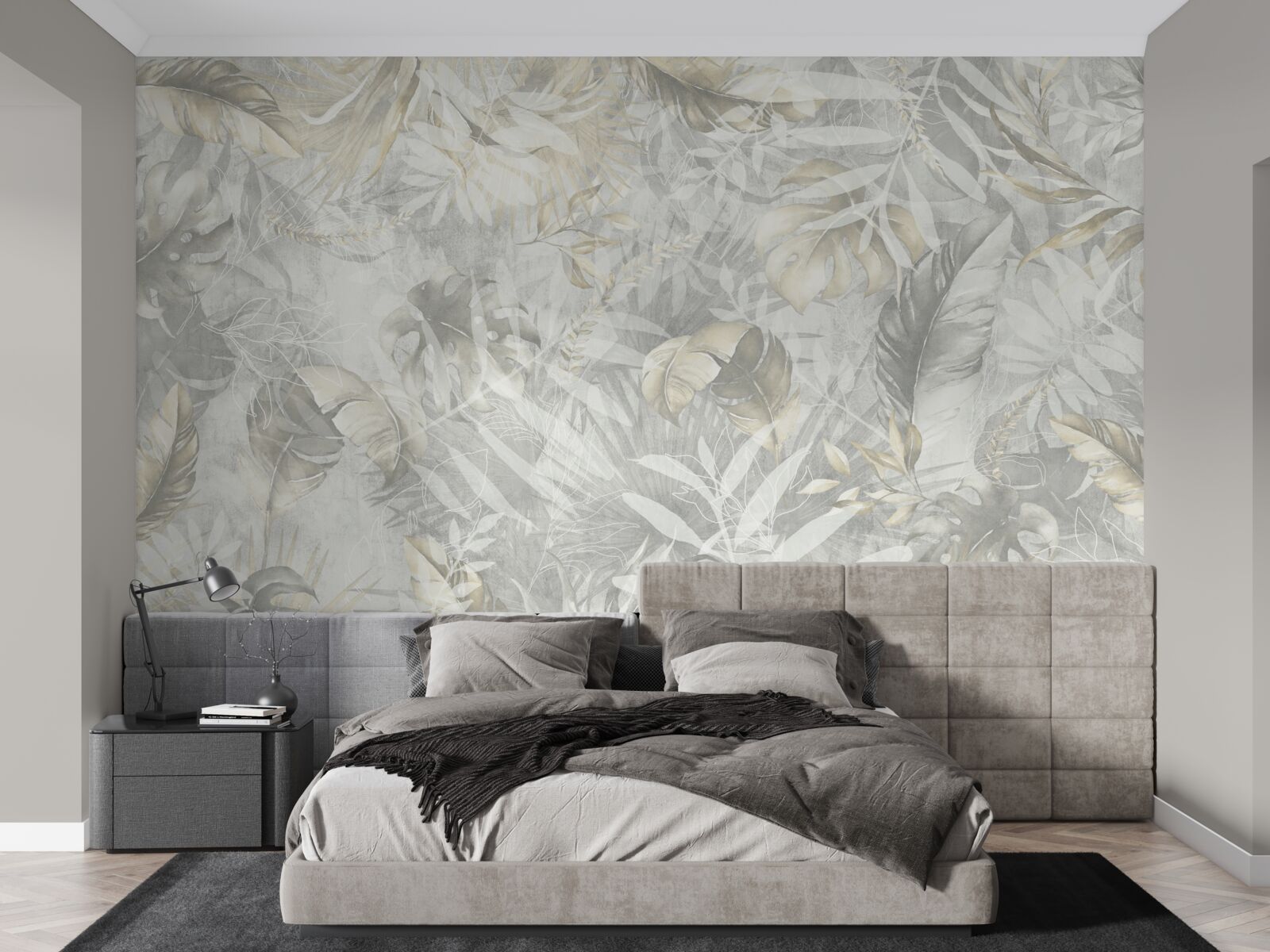 Fototapeta obfitość roślin w dżungli