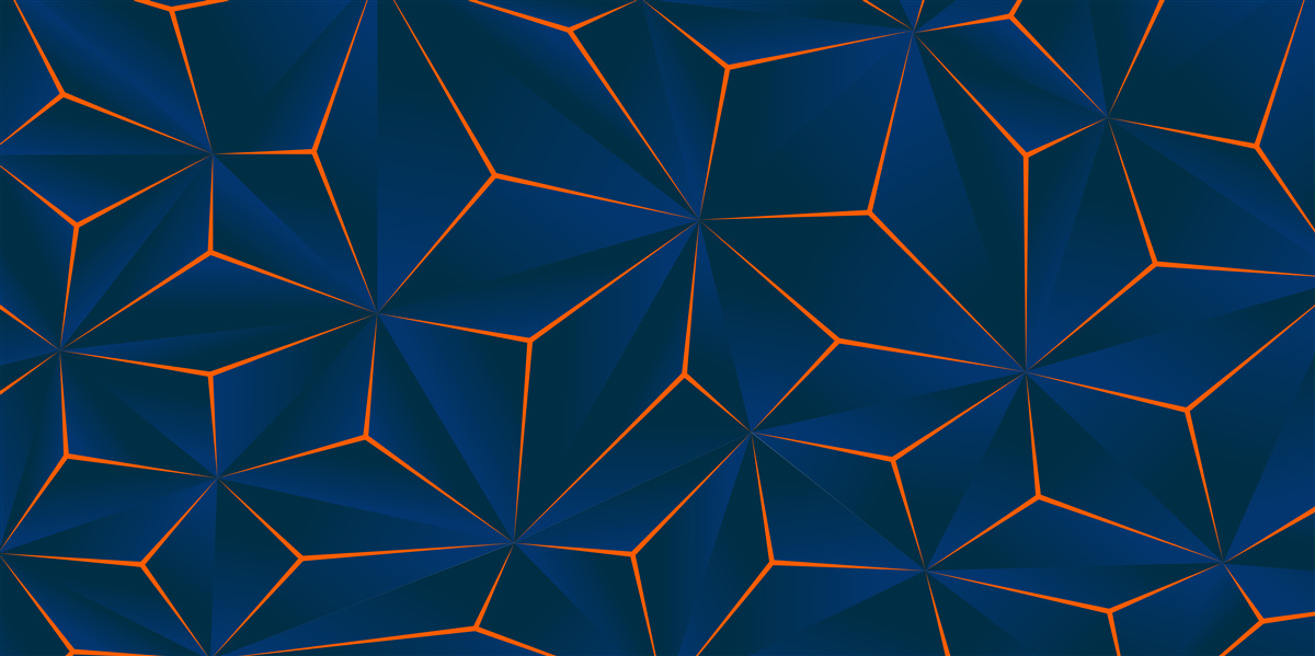 Fototapeta aksamitne trójkąty o obszernych kształtach