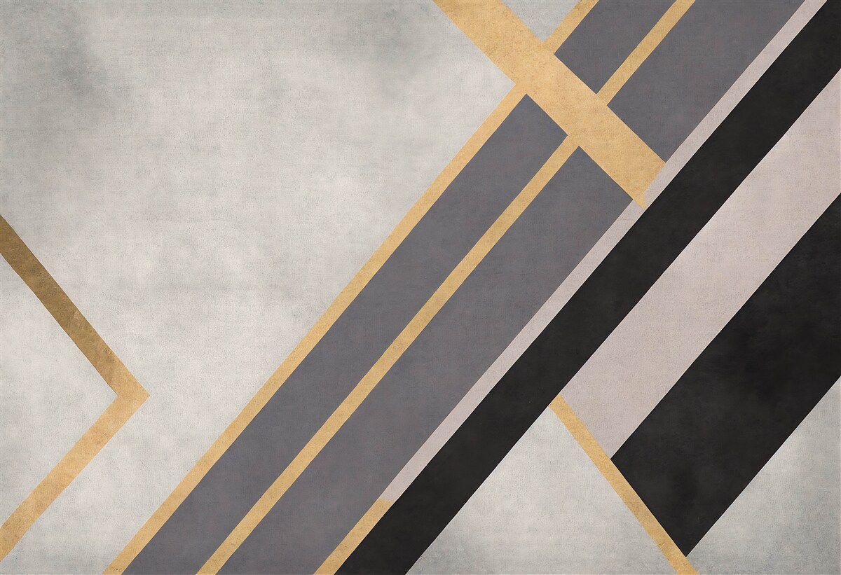 Fototapeta kolorowe linie na płytkach są ułożone równomiernie