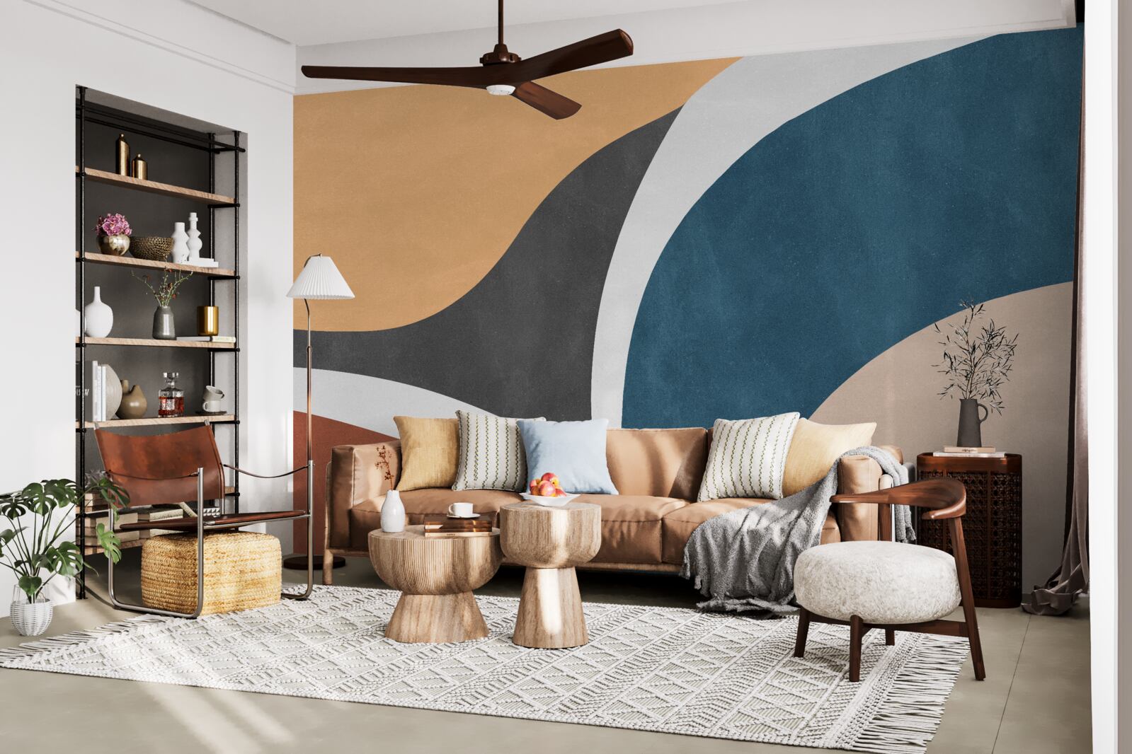 Fototapeta gładkie abstrakcyjne ozdoby