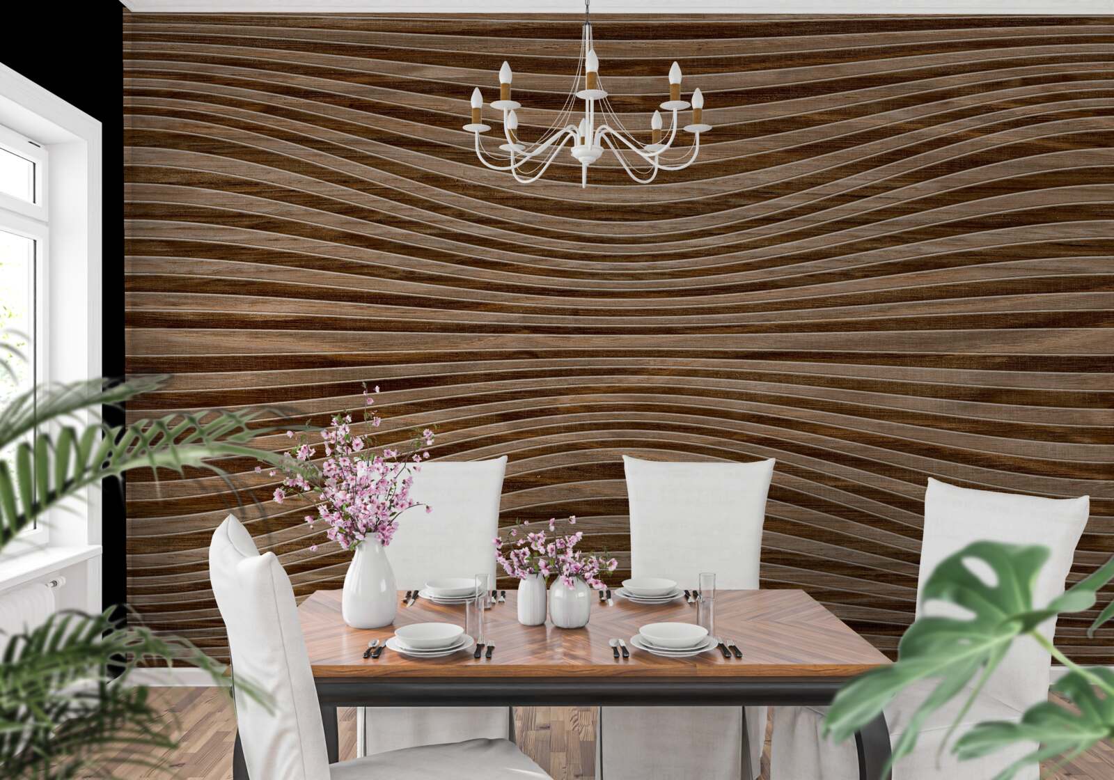 Fototapeta powierzchnia drewna jest gładka