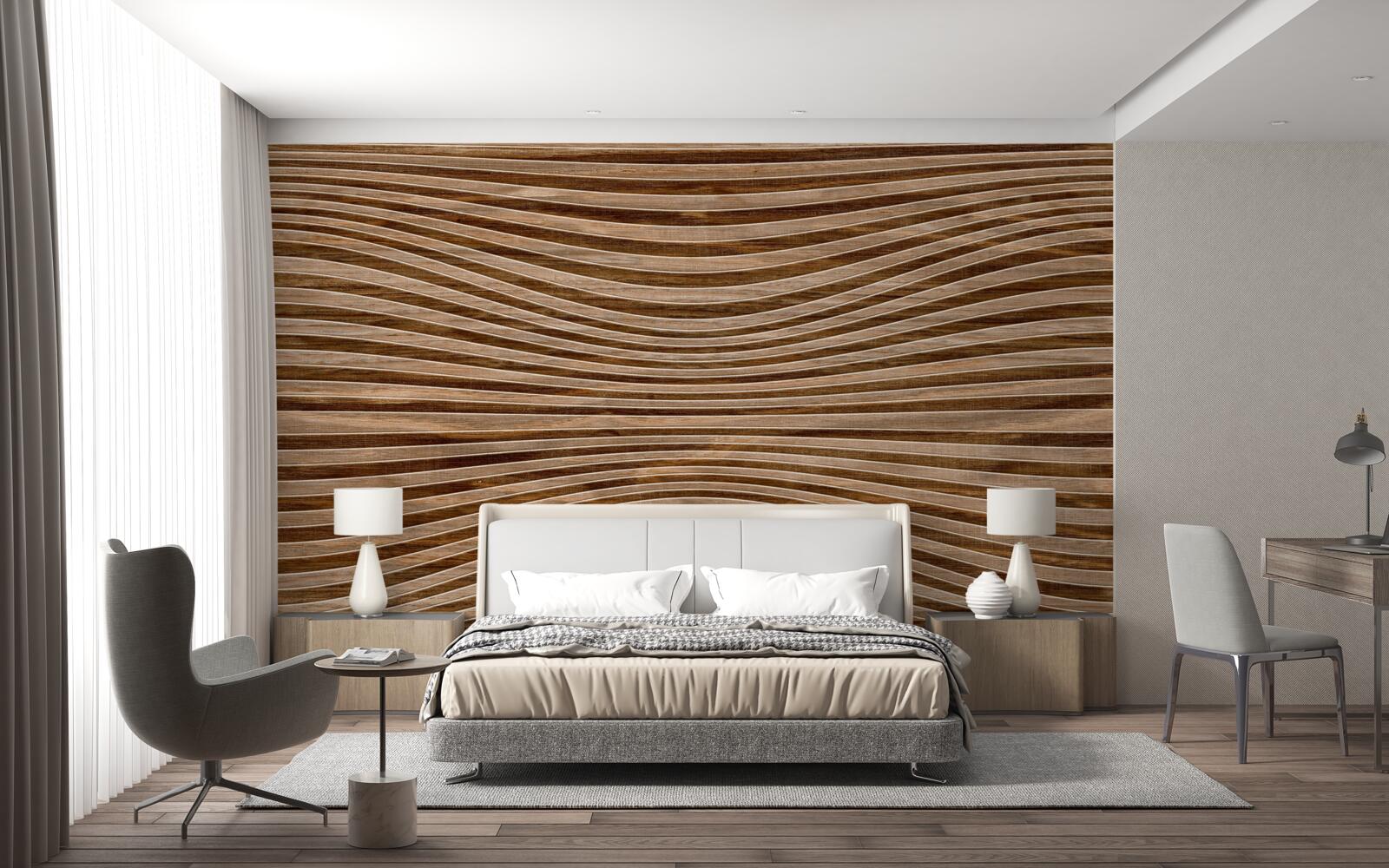 Fototapeta powierzchnia drewna jest gładka