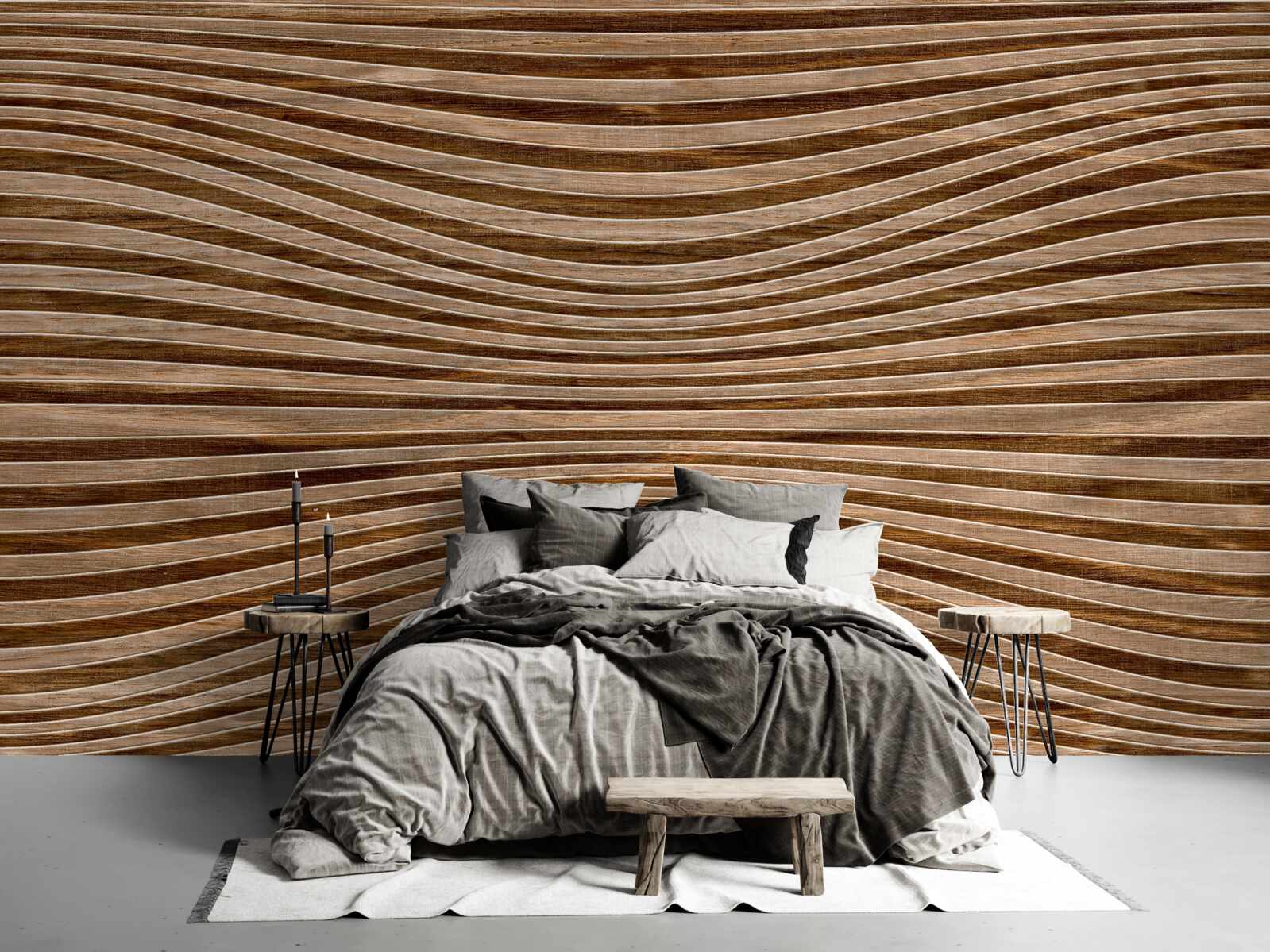 Fototapeta powierzchnia drewna jest gładka