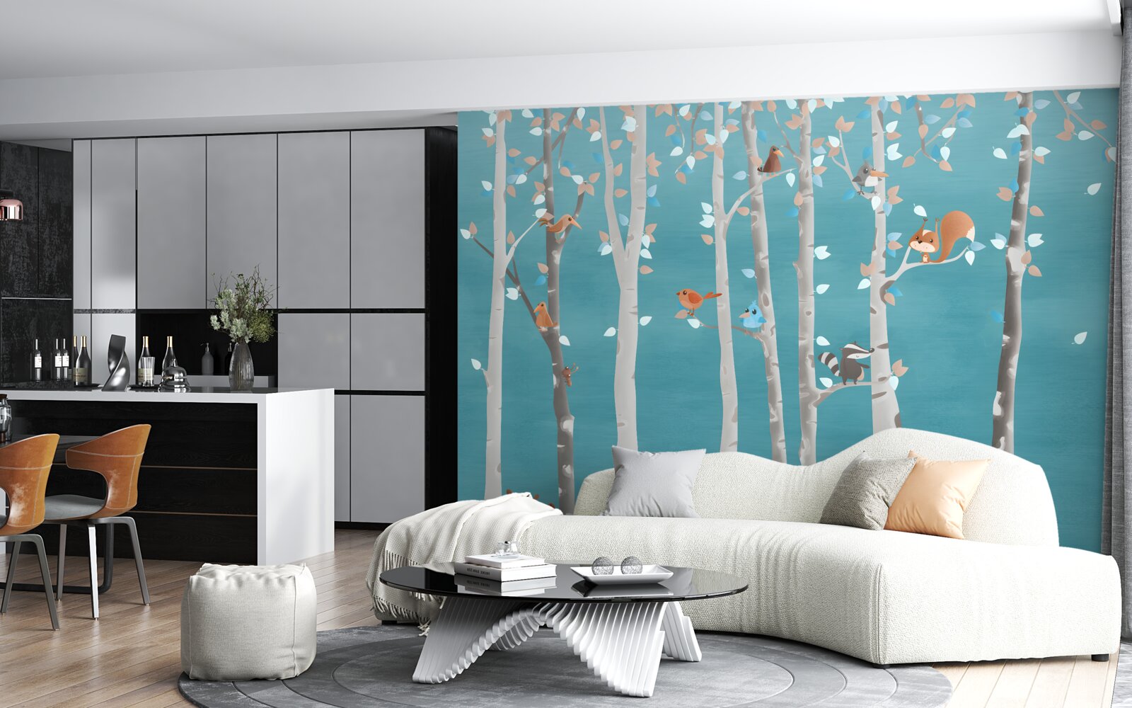 Fototapeta zwierzęta i mieszkańcy lasu