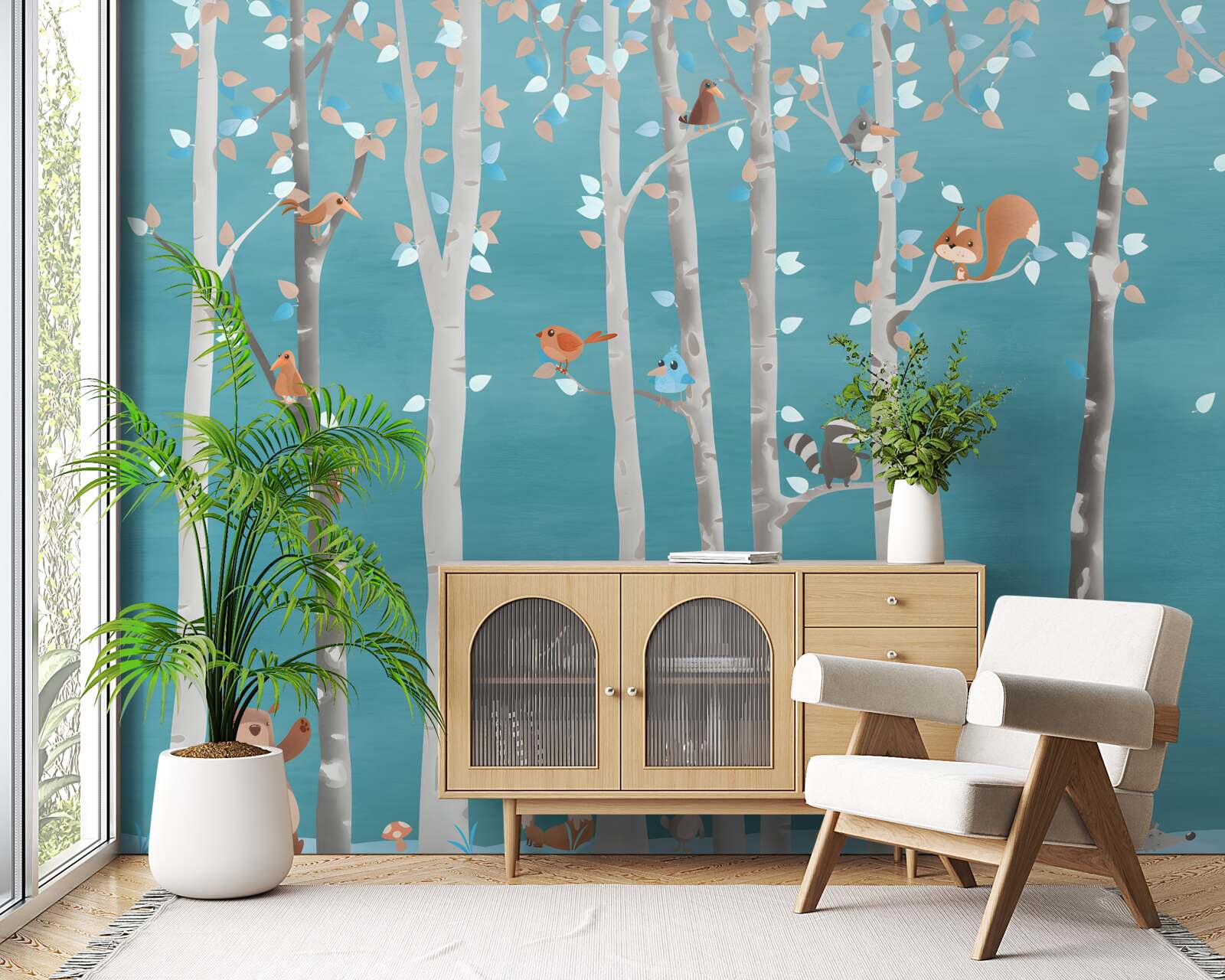 Fototapeta zwierzęta i mieszkańcy lasu