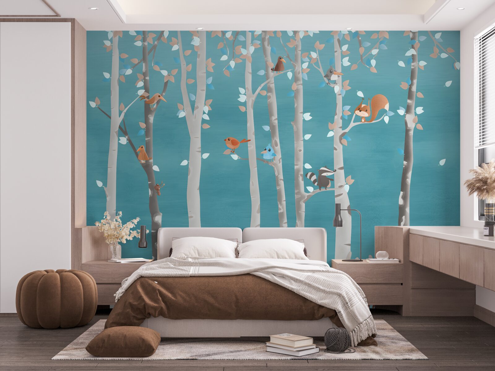 Fototapeta zwierzęta i mieszkańcy lasu