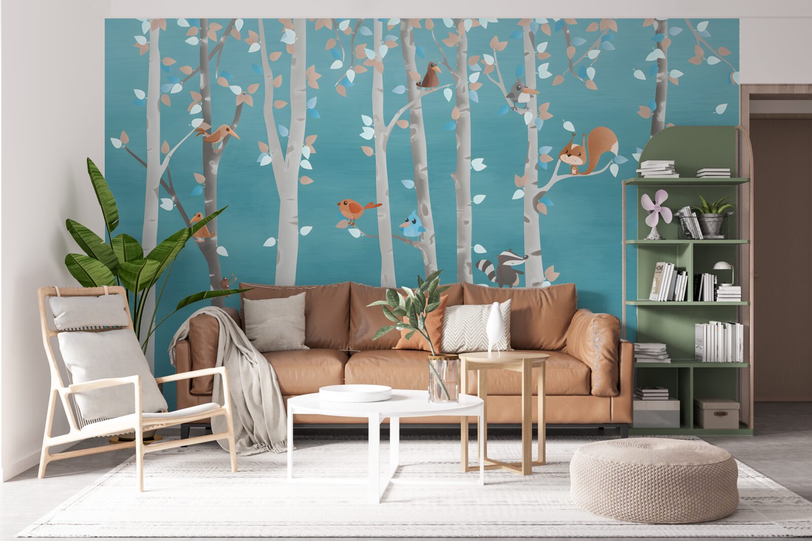 Fototapeta zwierzęta i mieszkańcy lasu