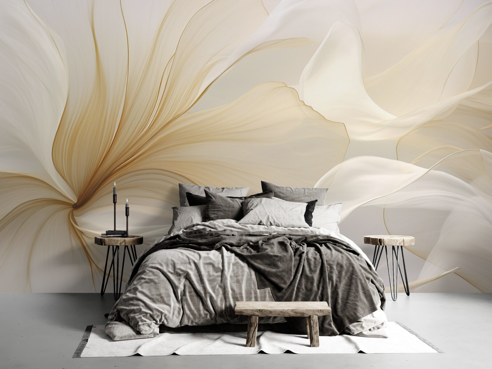 Fototapeta jasny marmur, ozdobiony eleganckimi wzorami