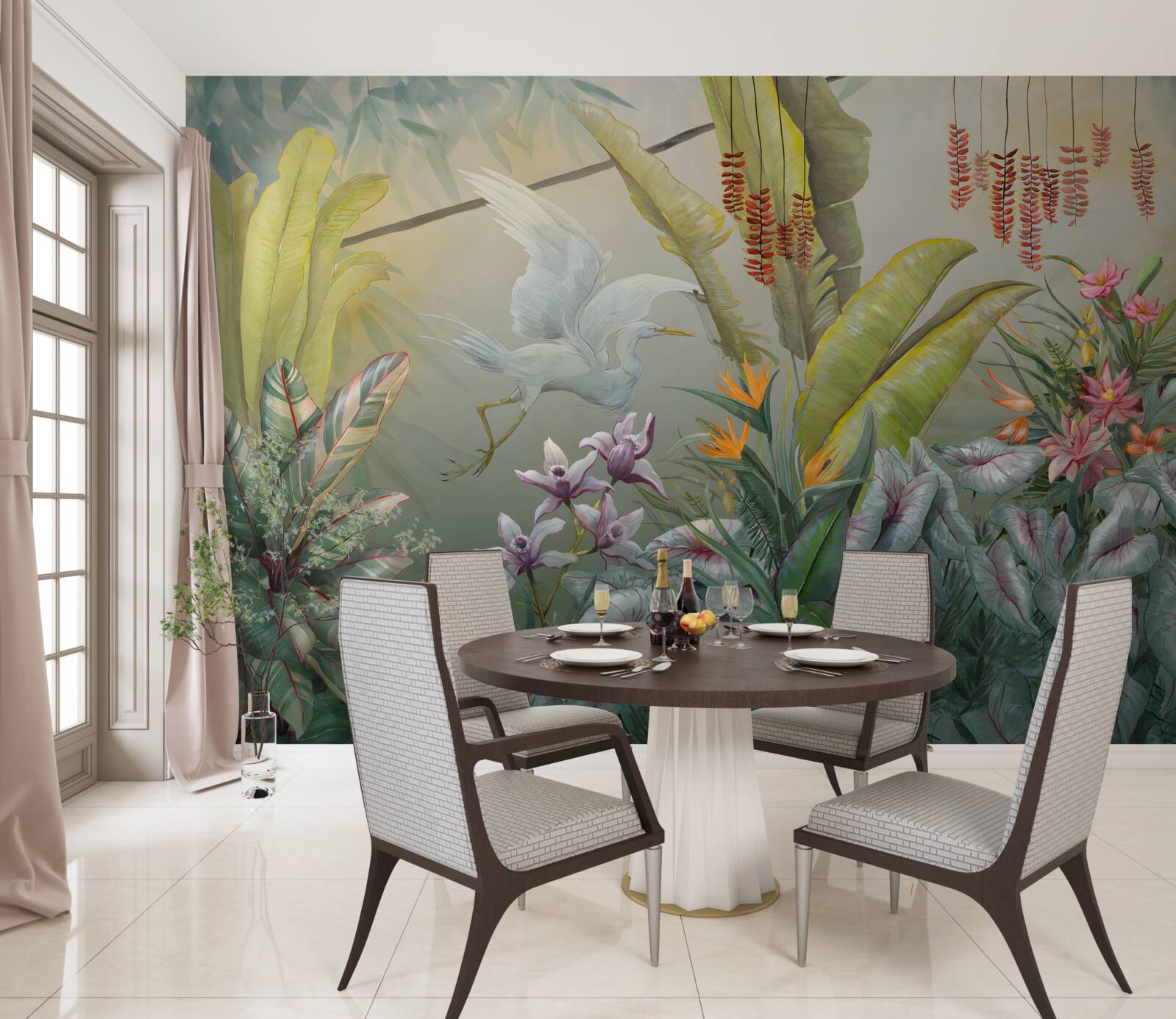 Fototapeta bogata roślinność tropikalna