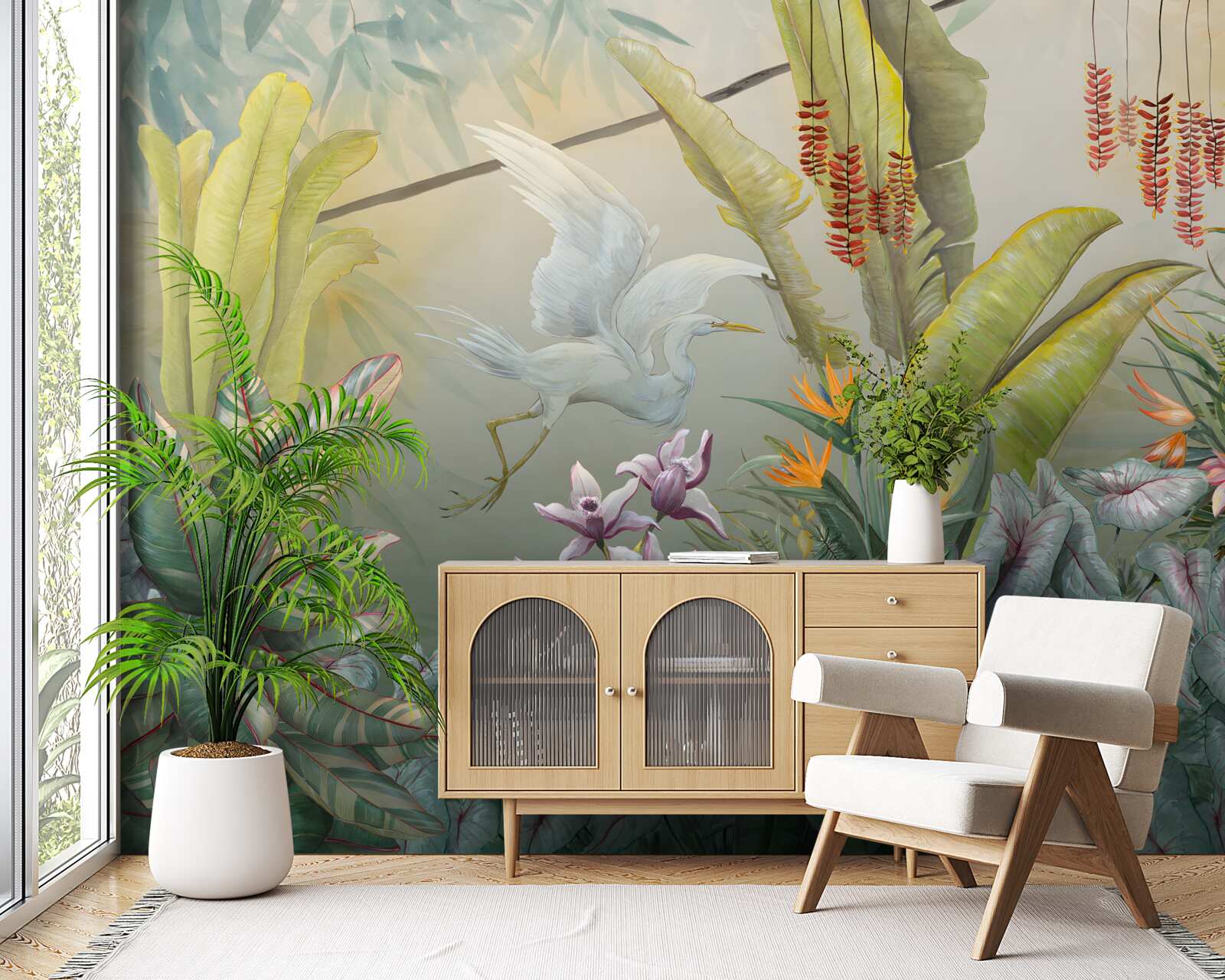 Fototapeta bogata roślinność tropikalna