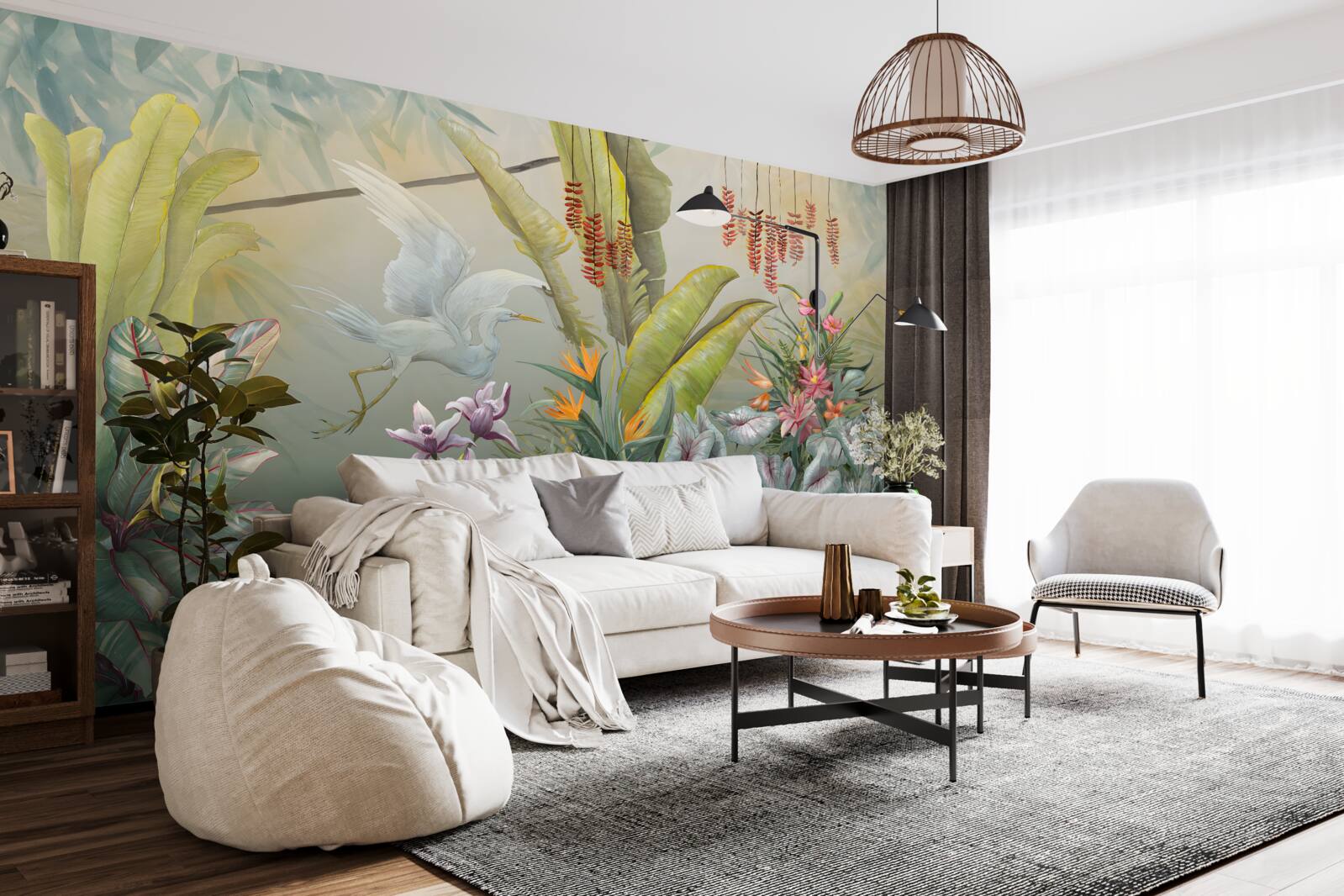 Fototapeta bogata roślinność tropikalna