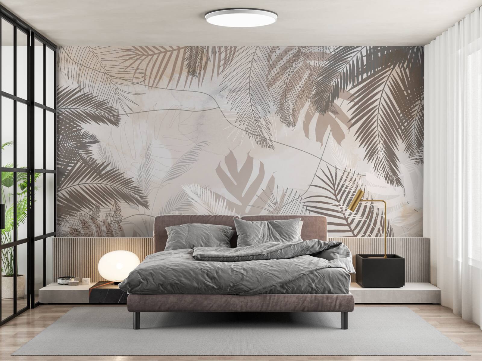 Fototapeta różnorodność kolorów jesiennych liści