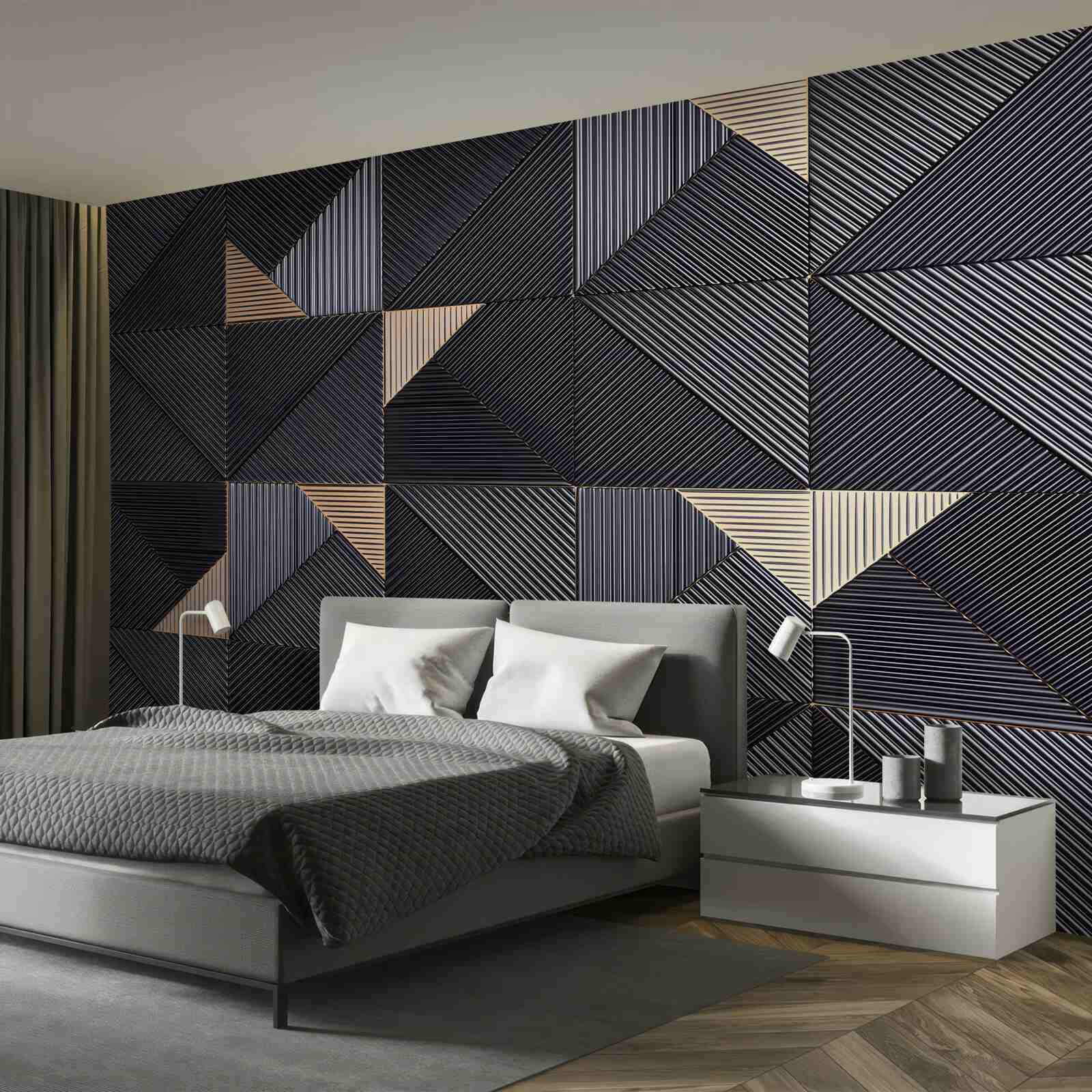 Fototapeta gładkie abstrakcje geometryczne