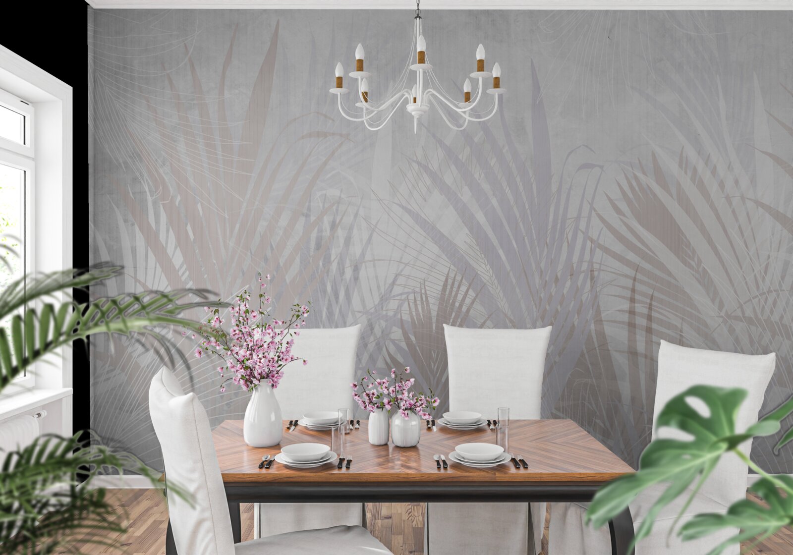 Fototapeta w tropikach zaczyna pojawiać się mgła