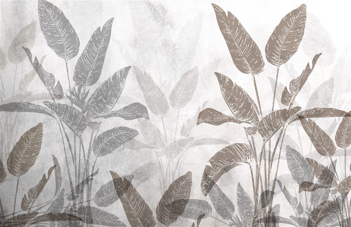 Fototapeta wysokie i masywne rośliny