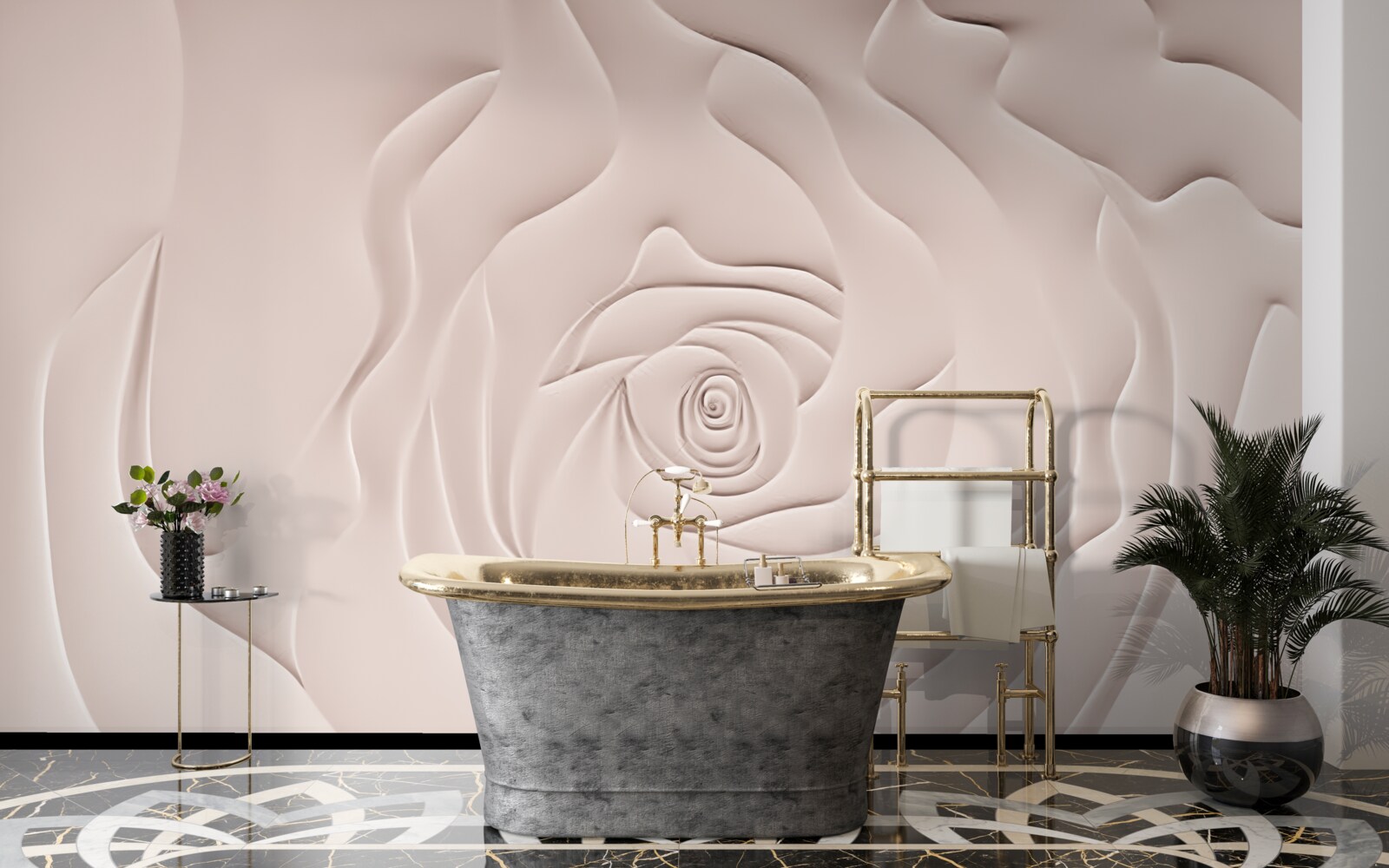 Fototapeta streszczenie pączek róży