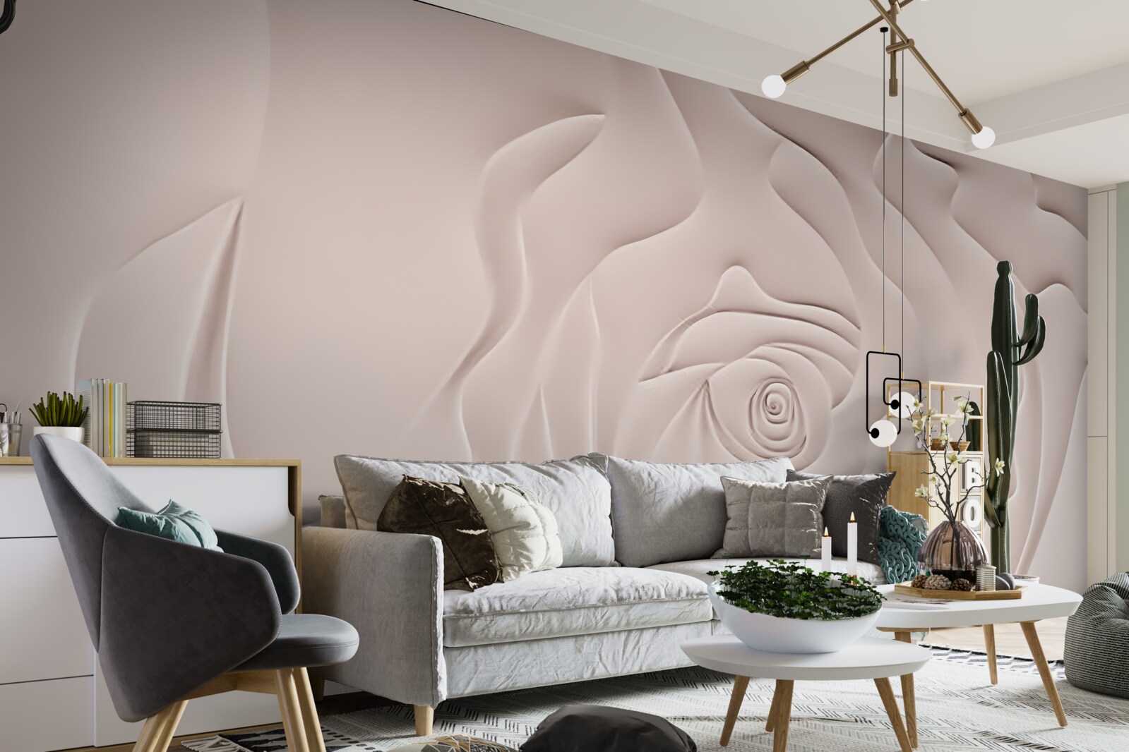 Fototapeta streszczenie pączek róży