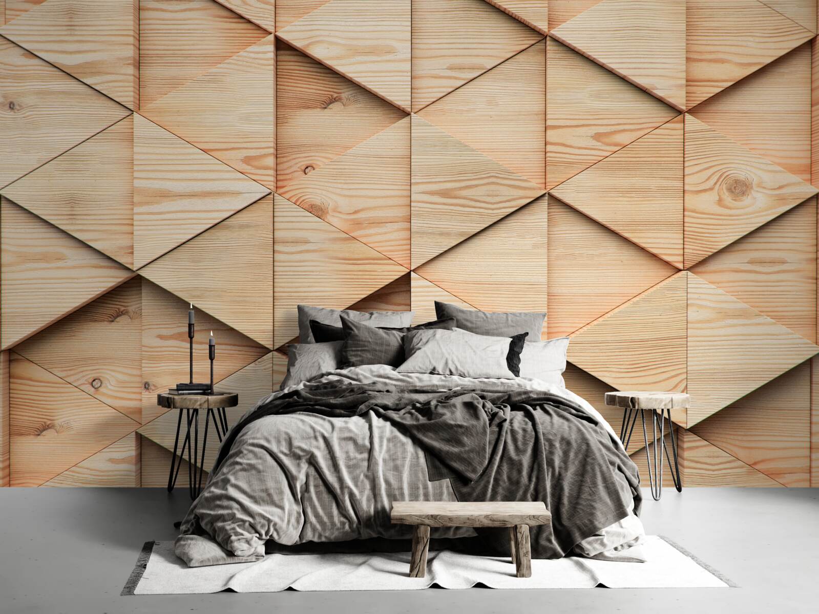 Fototapeta duża deska parkietowa