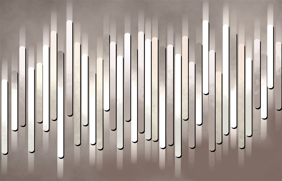 Fototapeta abstrakcja częstotliwości dźwiękowych