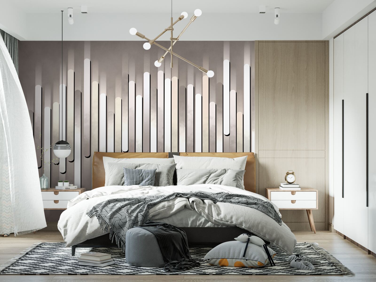 Fototapeta abstrakcja częstotliwości dźwiękowych