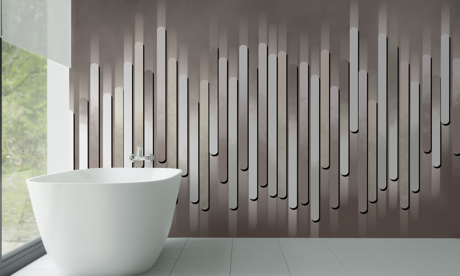 Fototapeta abstrakcja częstotliwości dźwiękowych