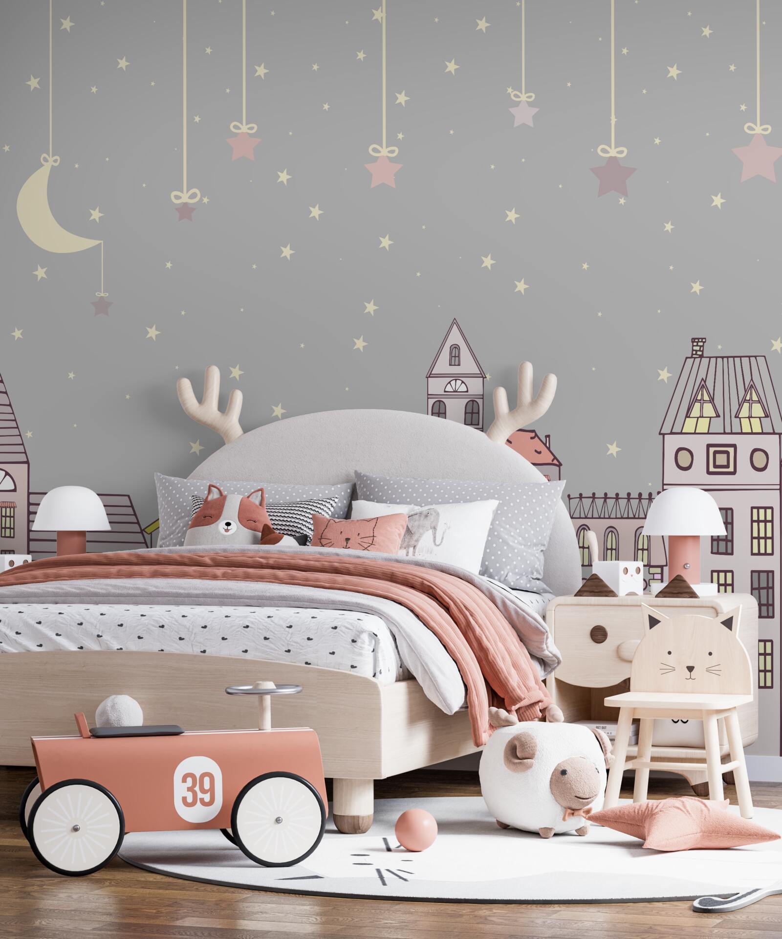 Fototapeta miasto jest owiane snem