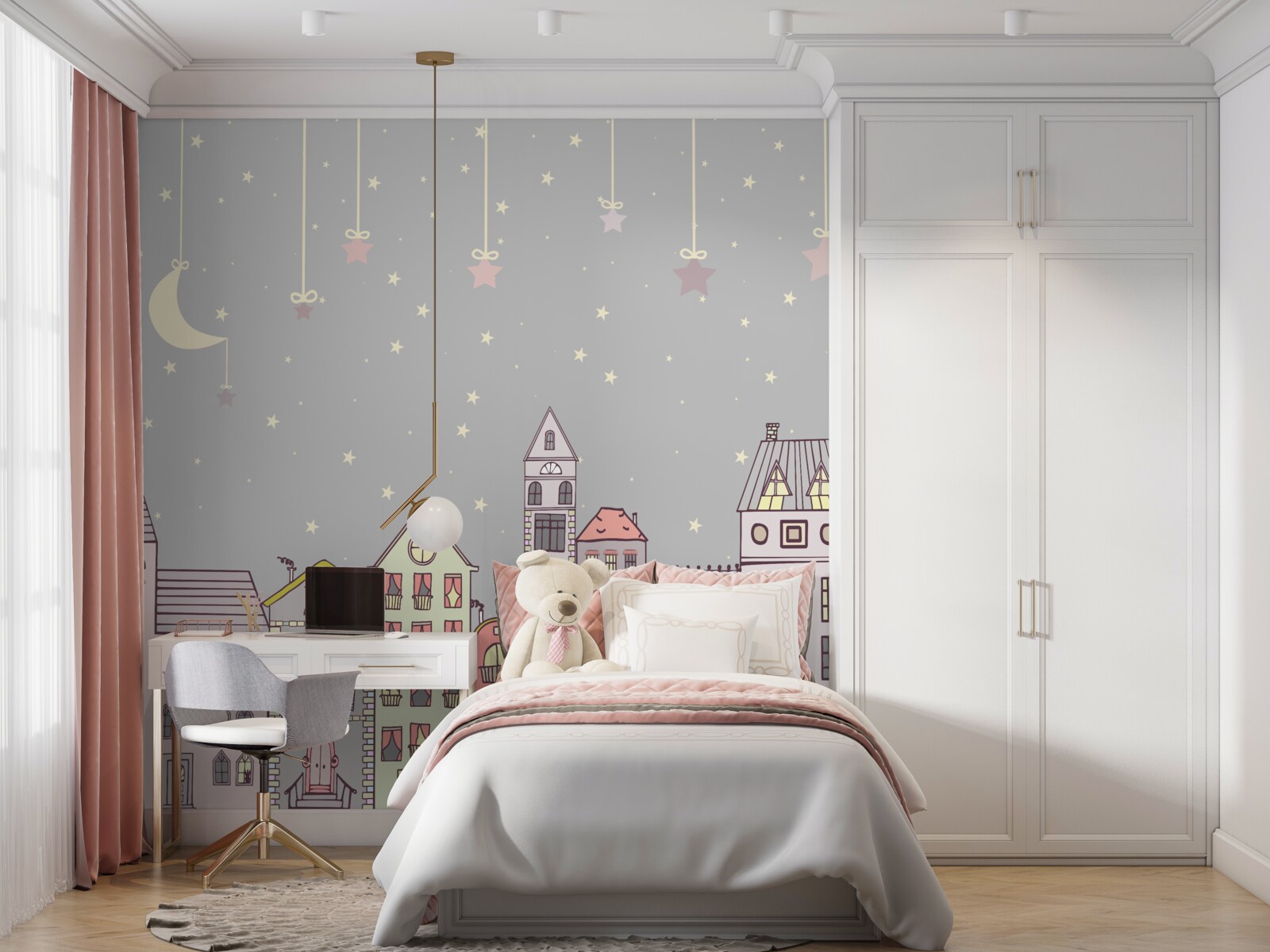 Fototapeta miasto jest owiane snem